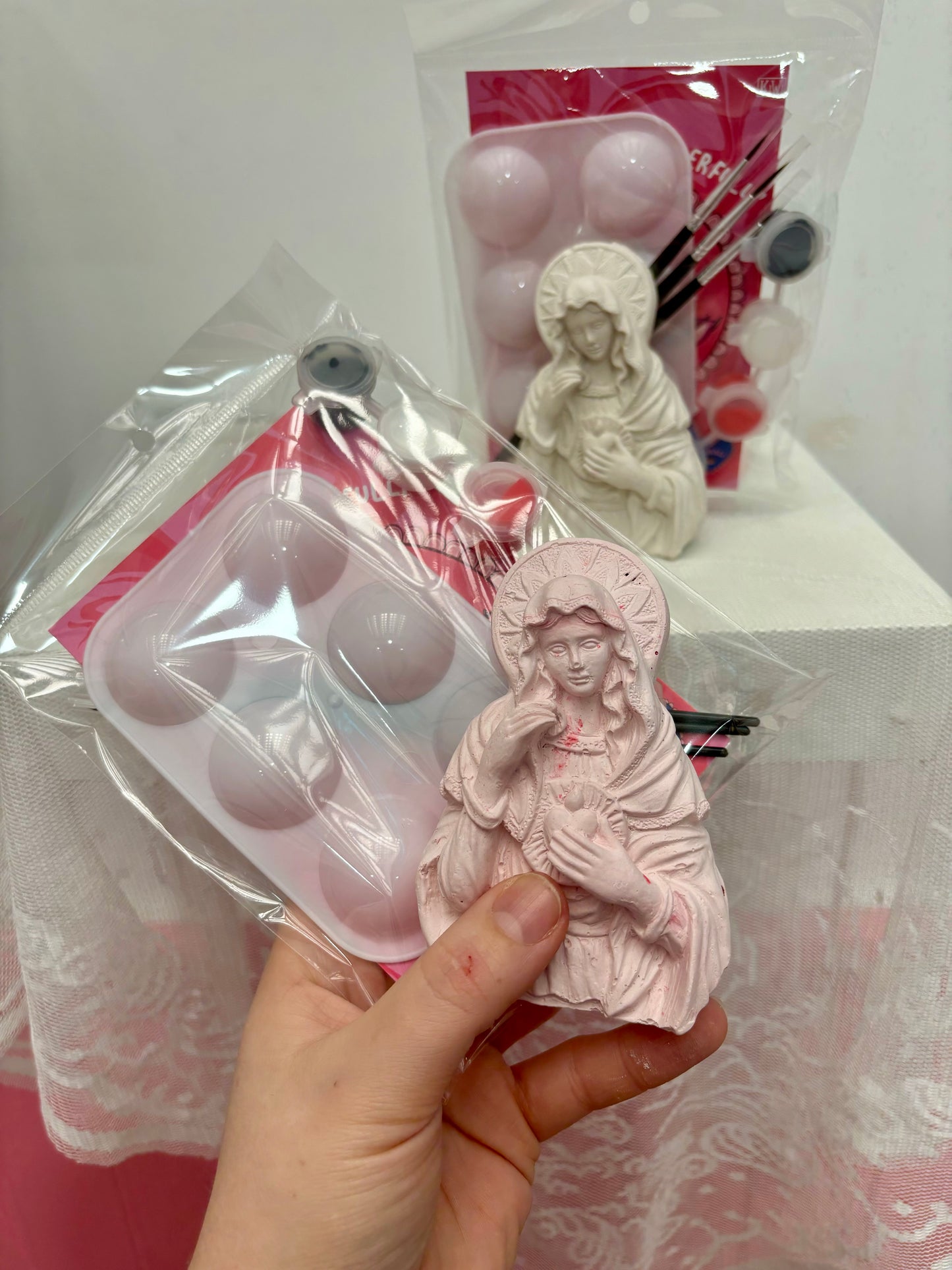 PACK PINTURA NUESTRA SEÑORA DEL SAGRADO CORAZÓN
