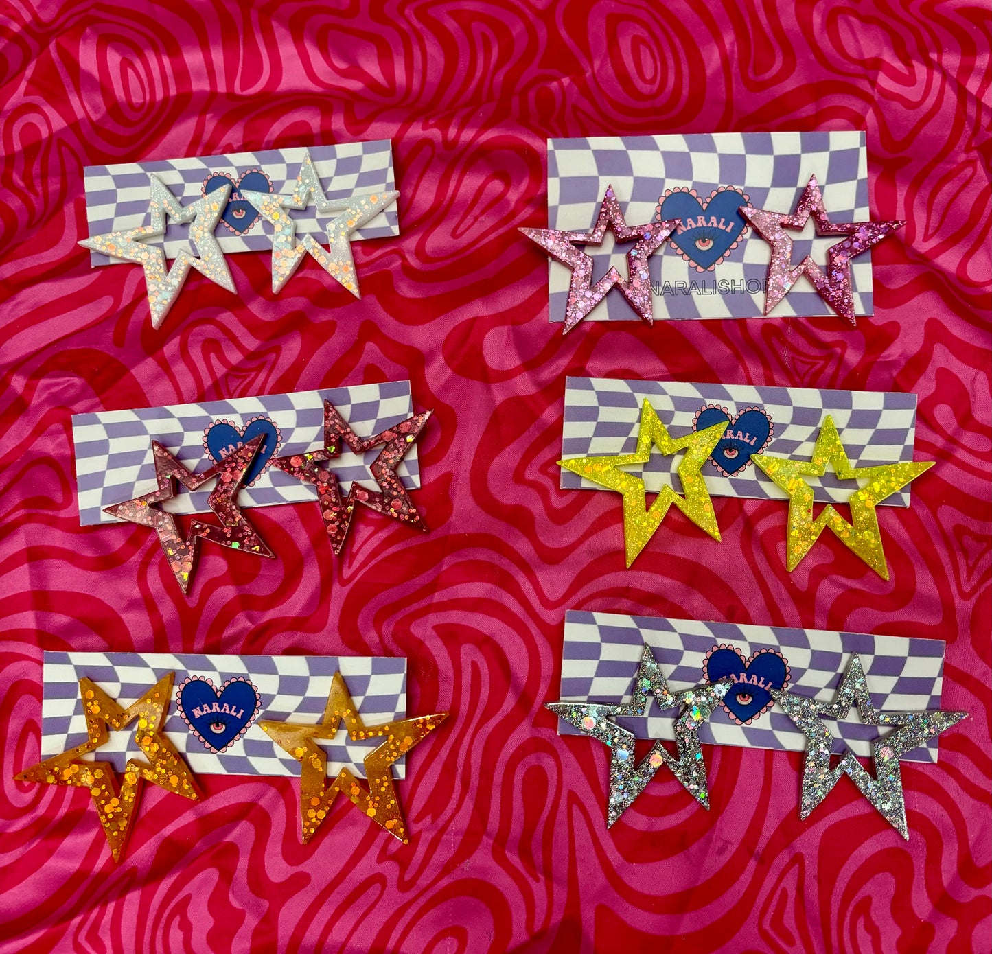 Pendientes All Stars Medianos