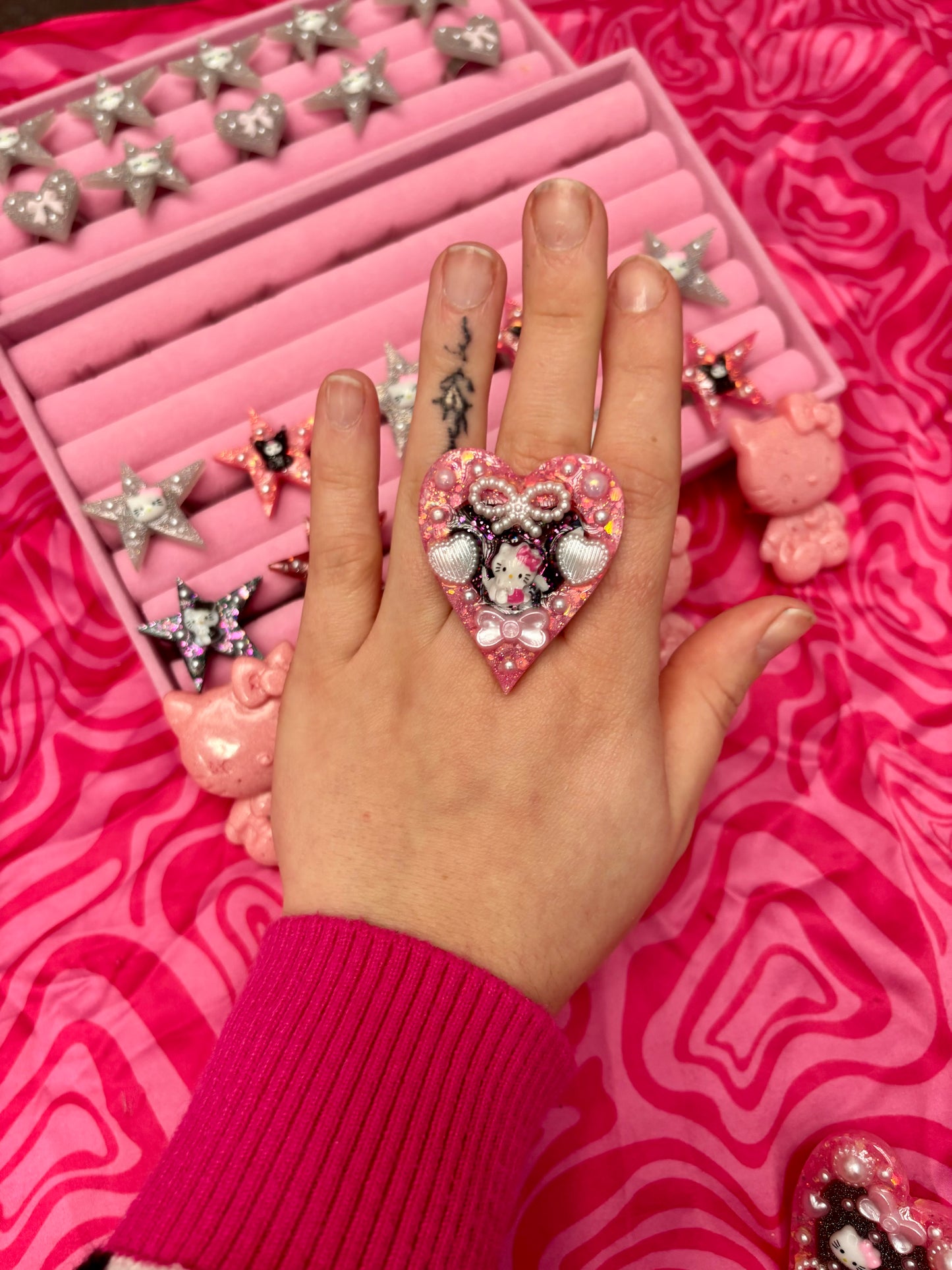 Anillos KittyHeart Maxi