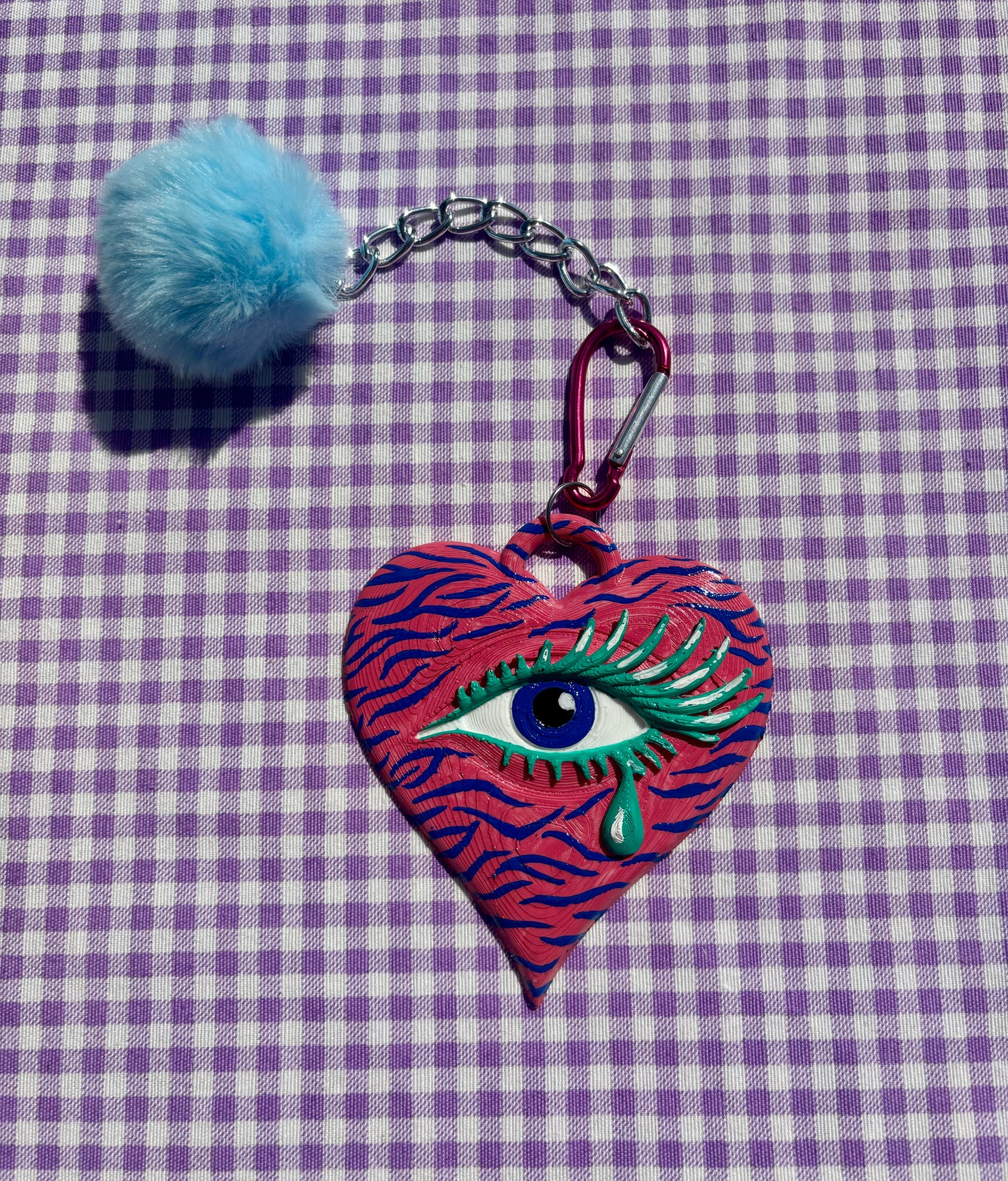 Charm Kora Zebra Rosa