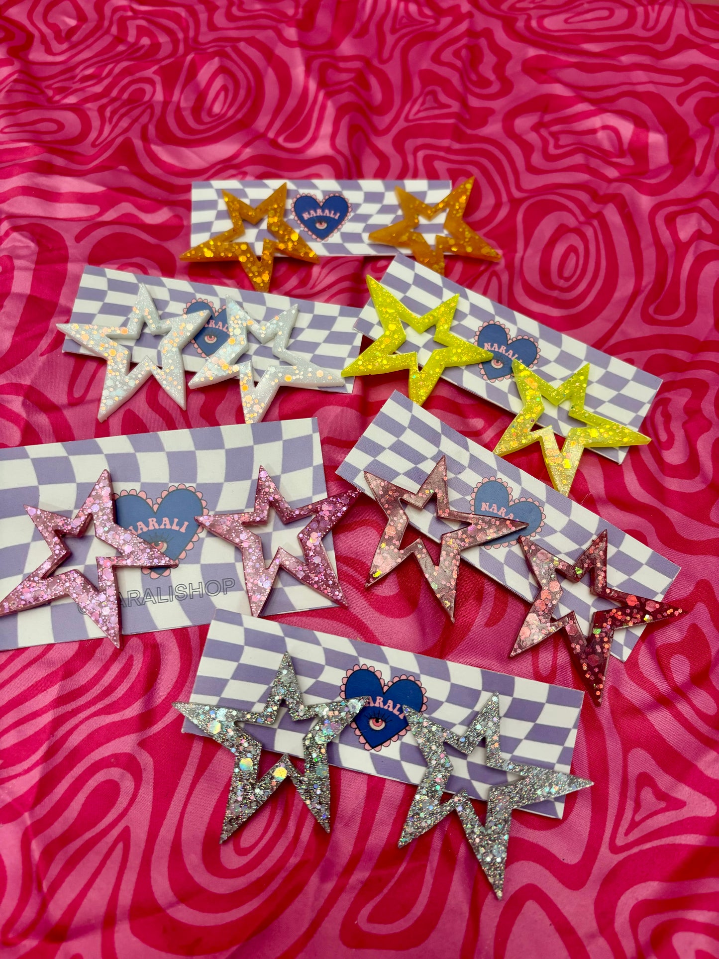 Pendientes All Stars Medianos