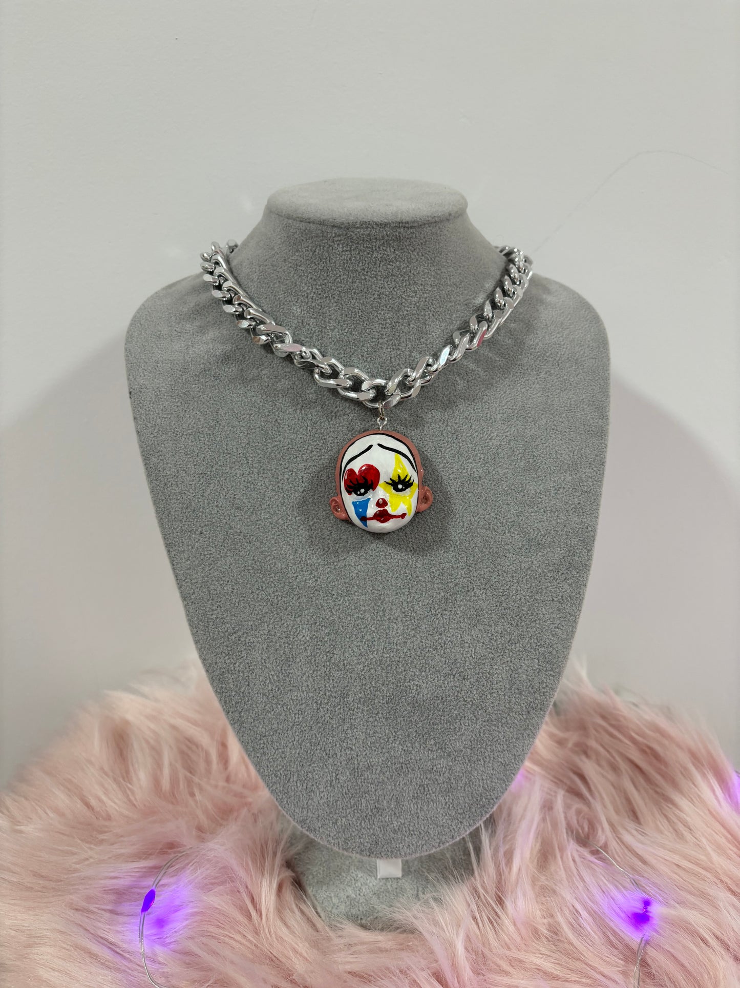 Collar Clown Cadena