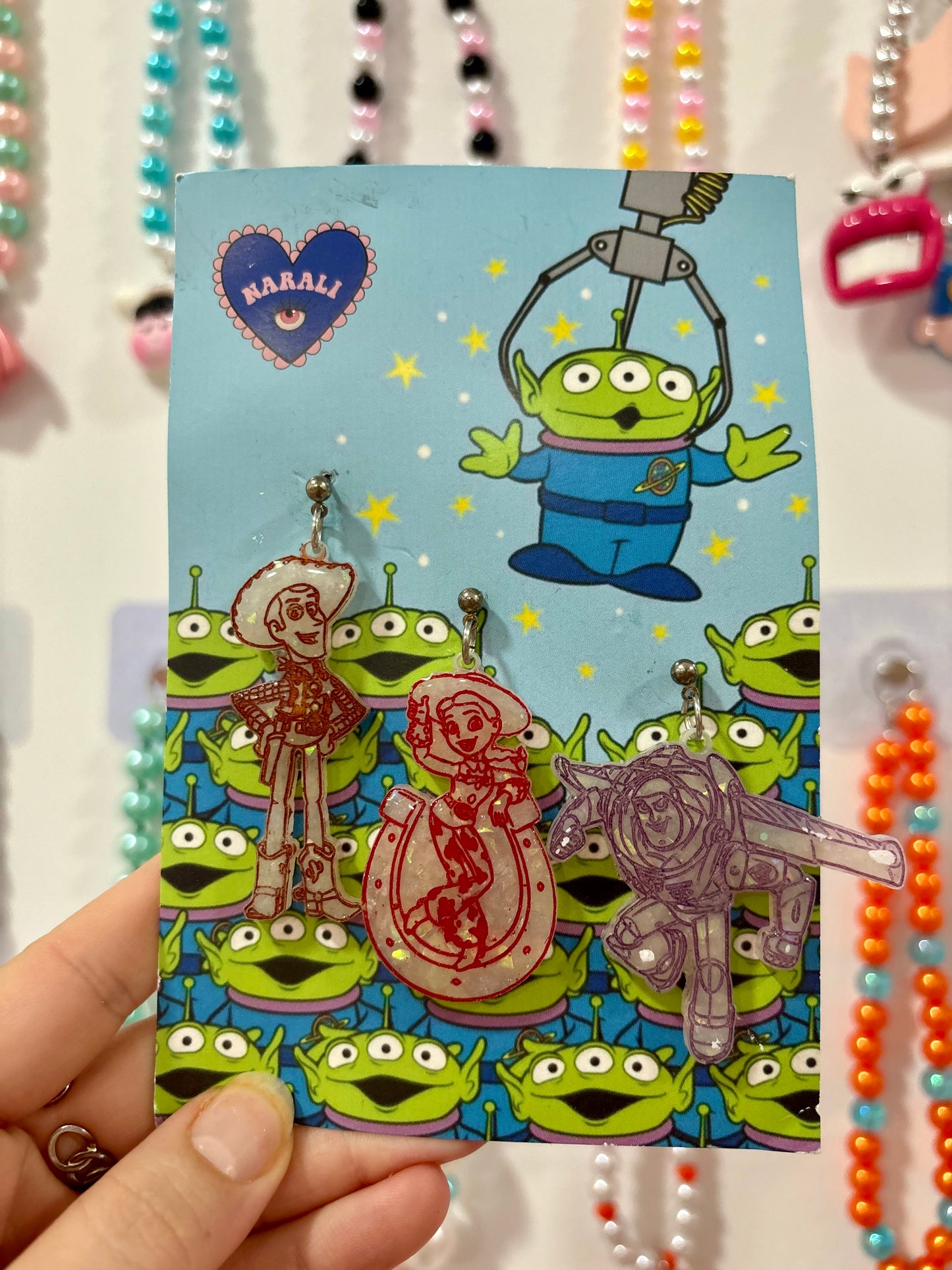 Pendientes Toy Story Clip