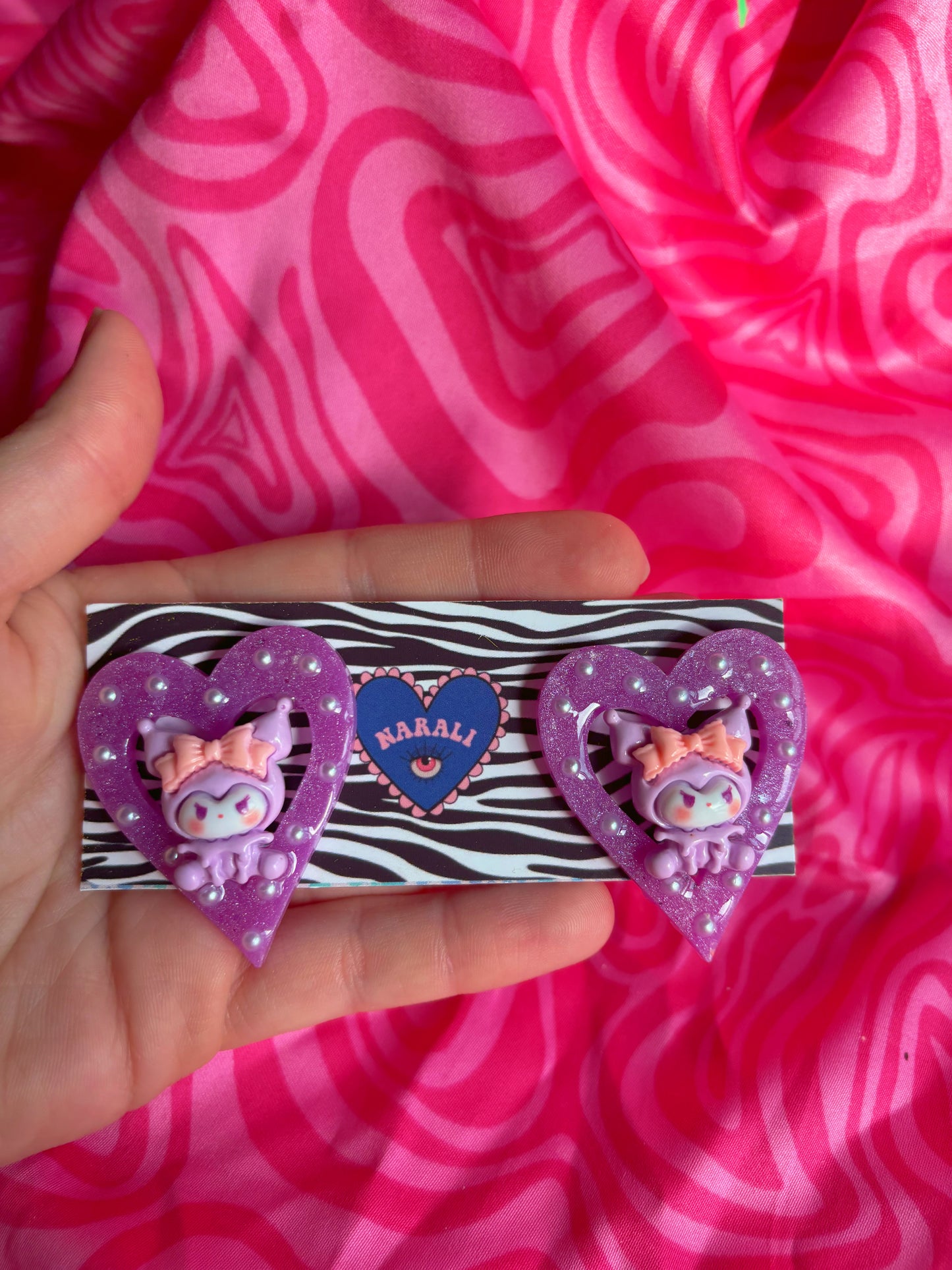 Pendientes Loving Kuromi