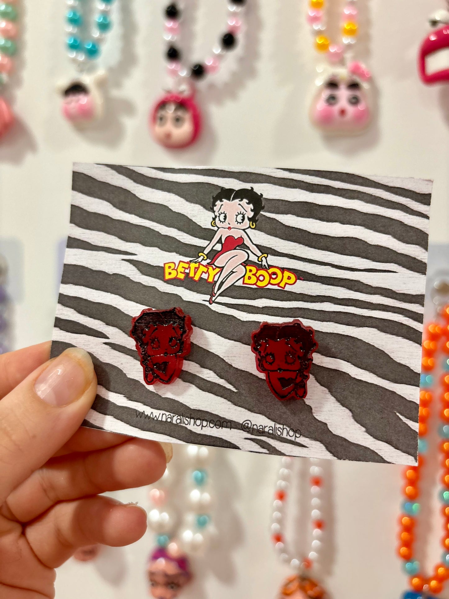 Pendientes Mini Betty Boop