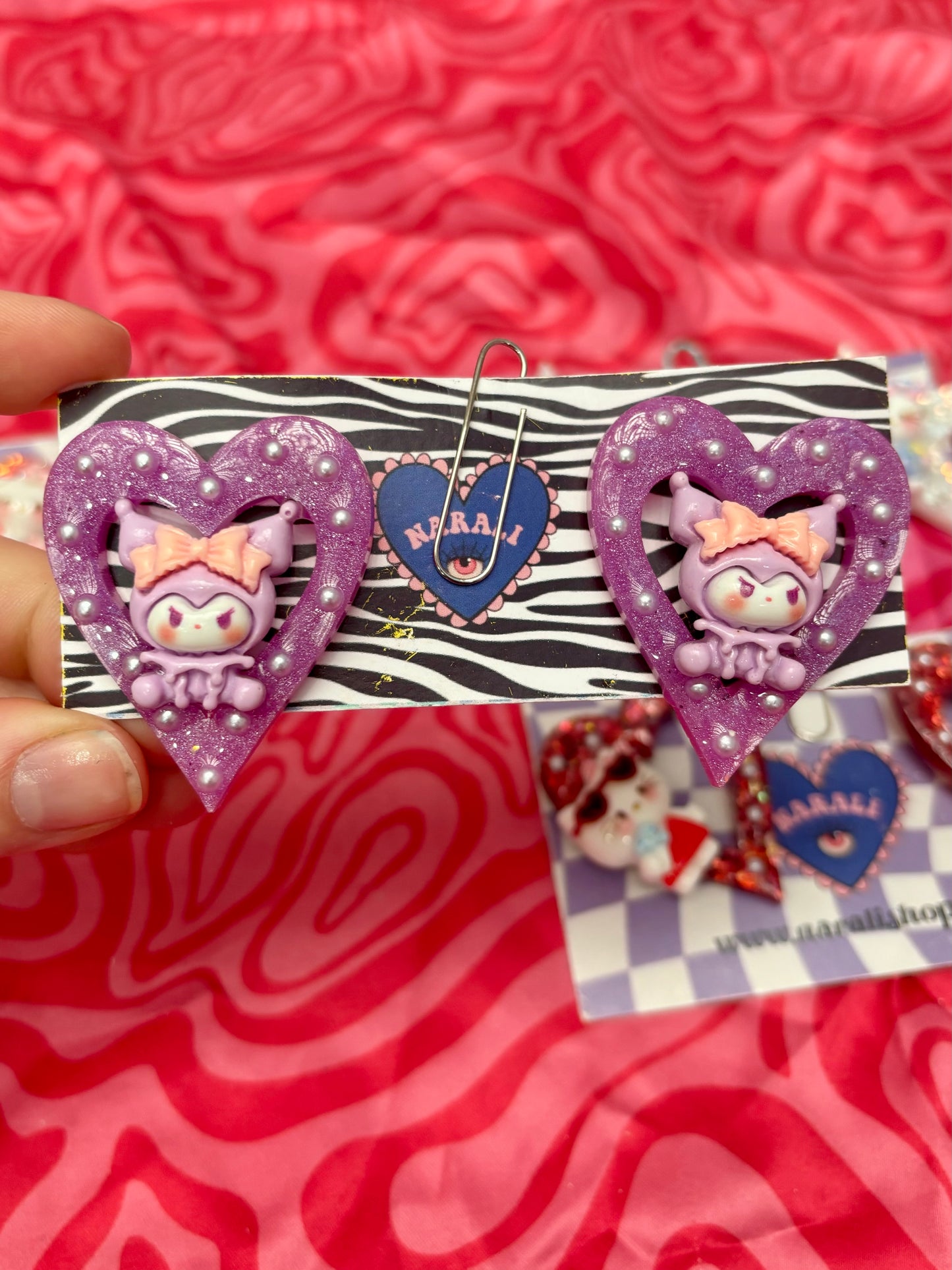 Pendientes Loving Kuromi