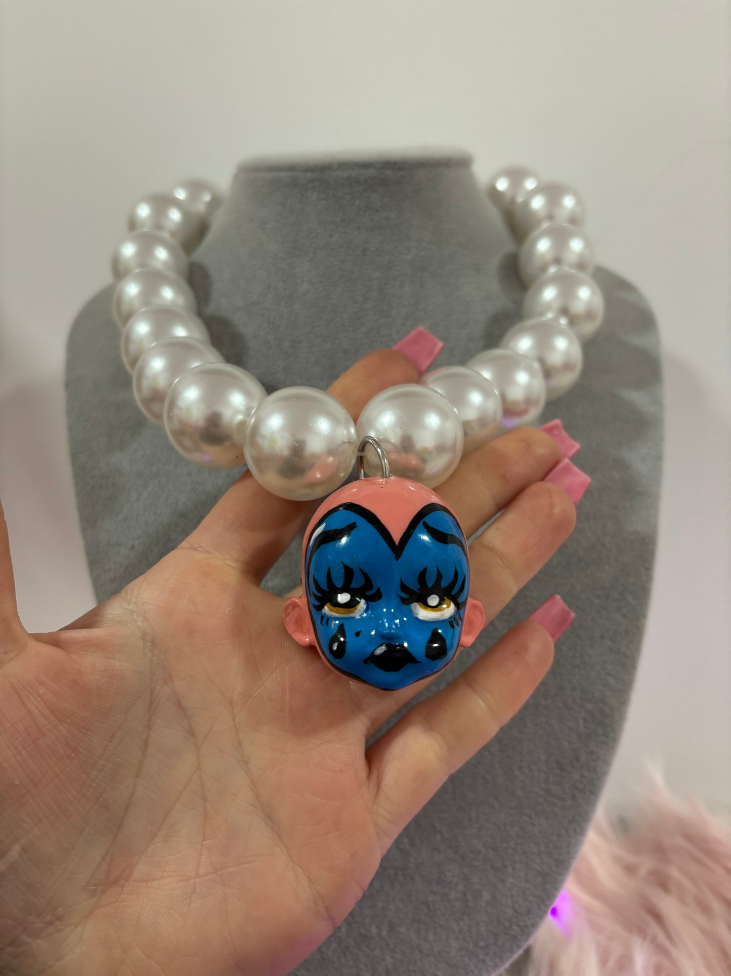 Collar BlueHeart