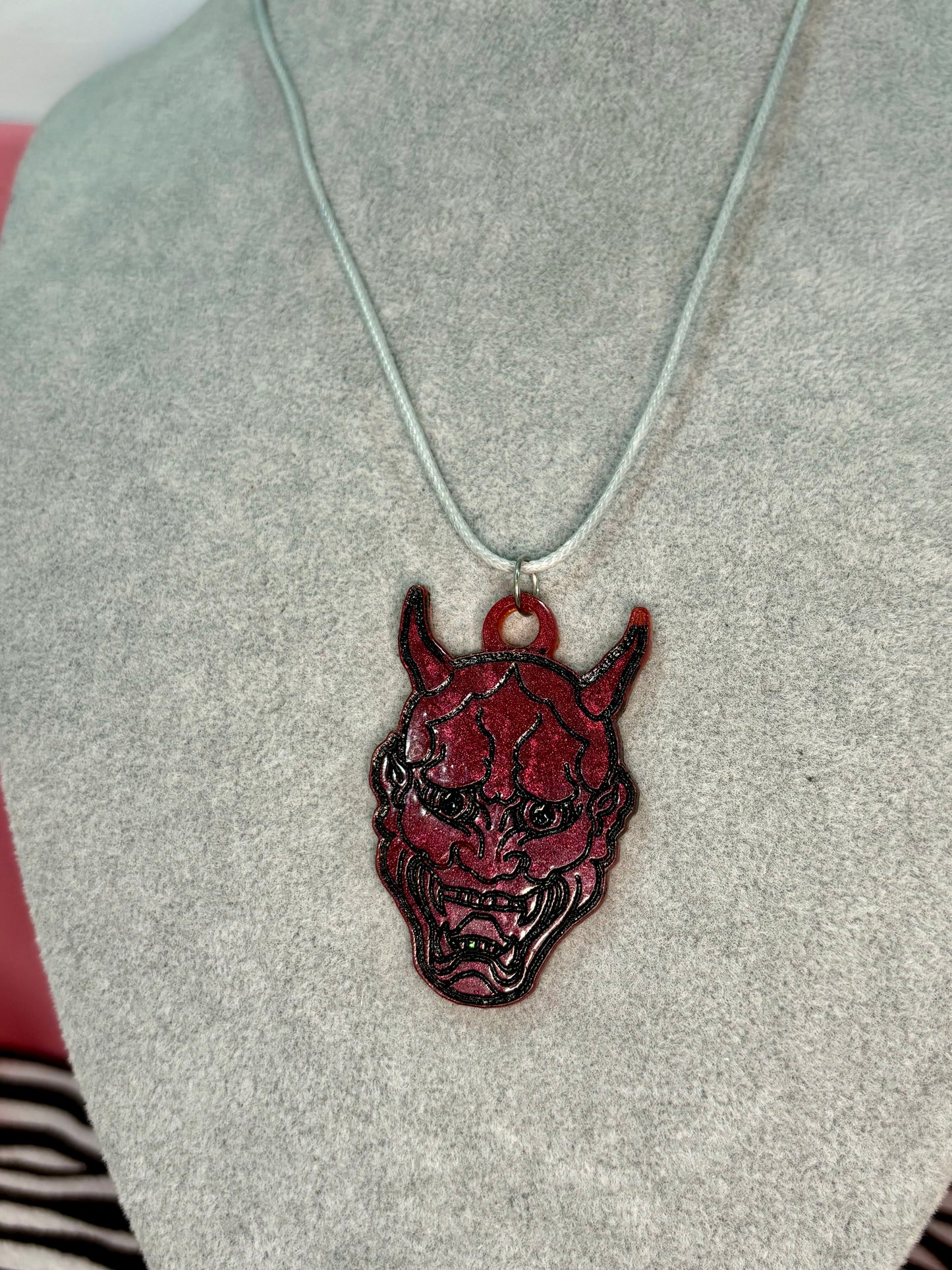 Collar Hannya Rojo