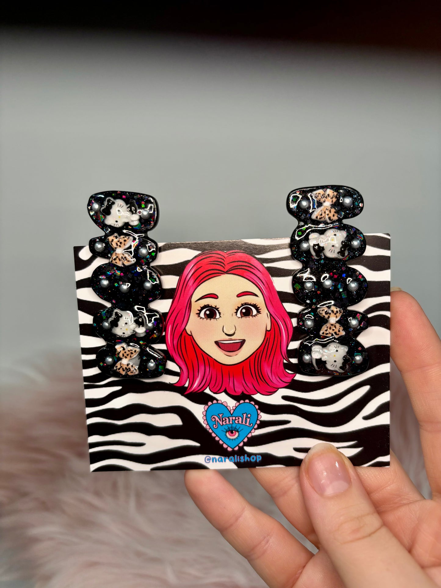Pincitas Kitty Negras