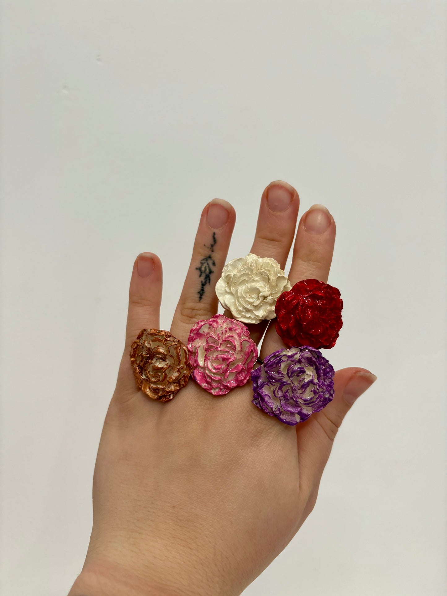 Anillos Clavelitos