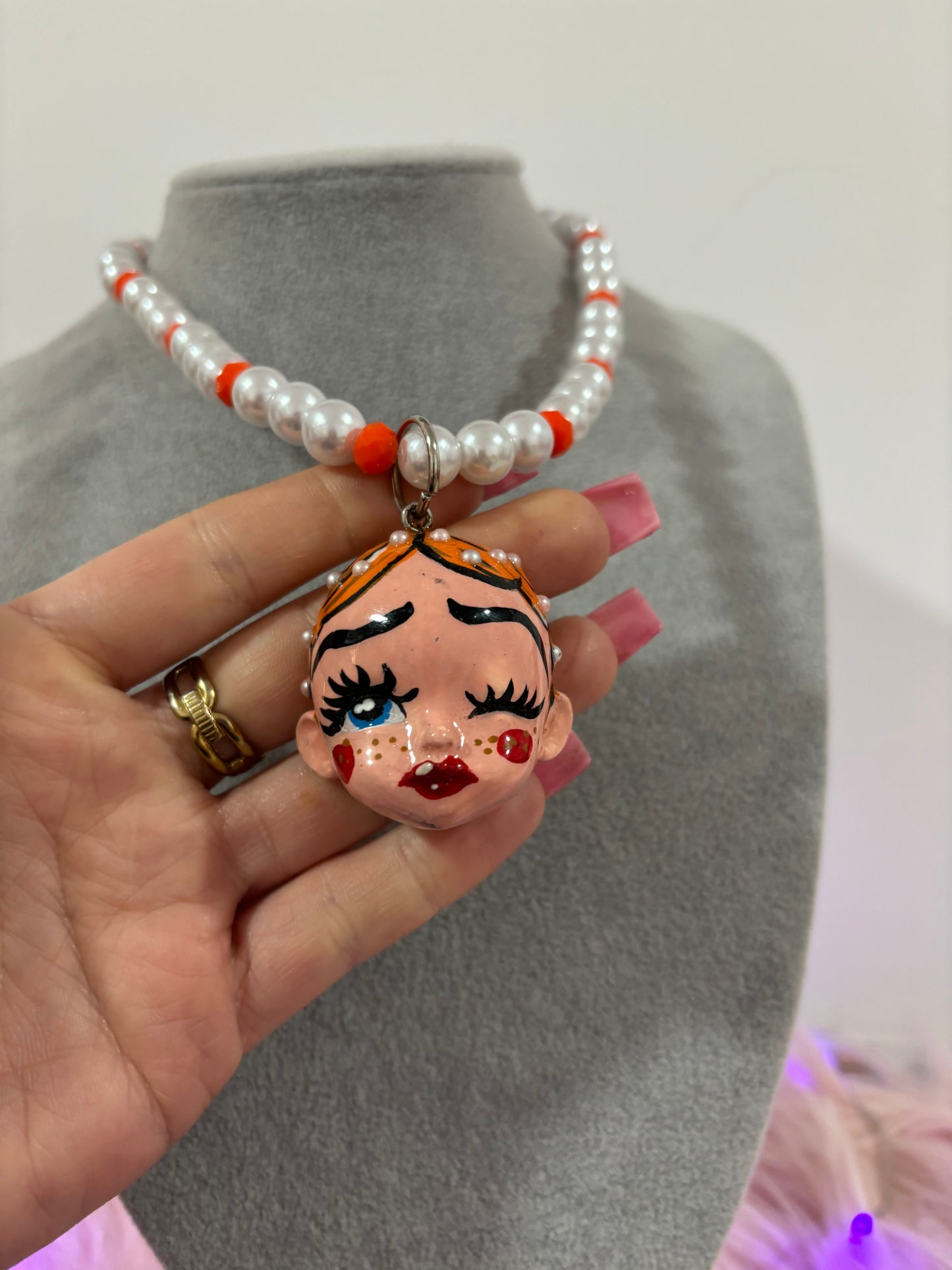 Collar Lady Naranjita