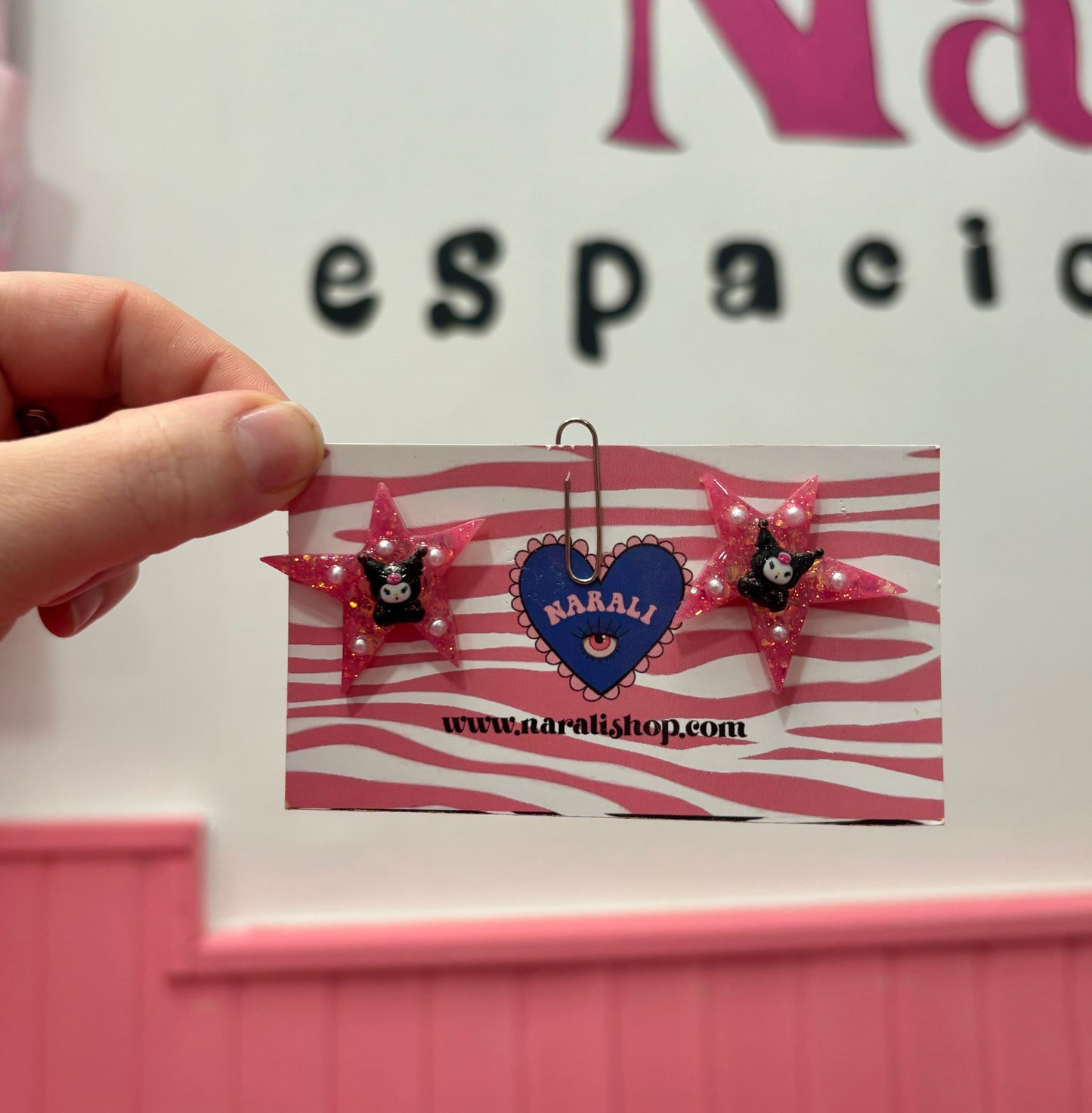 Pendientes Kitty Estrellísimas