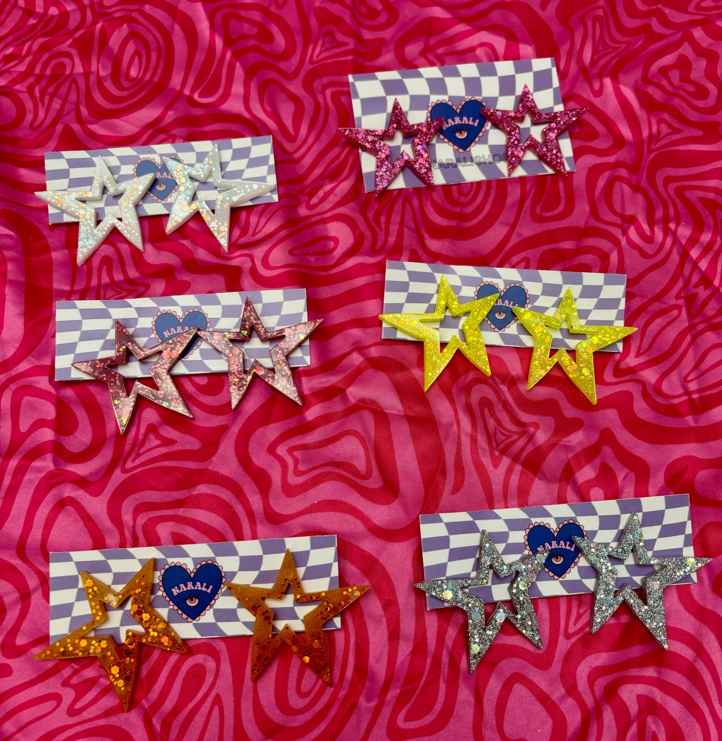 Pendientes All Stars Medianos