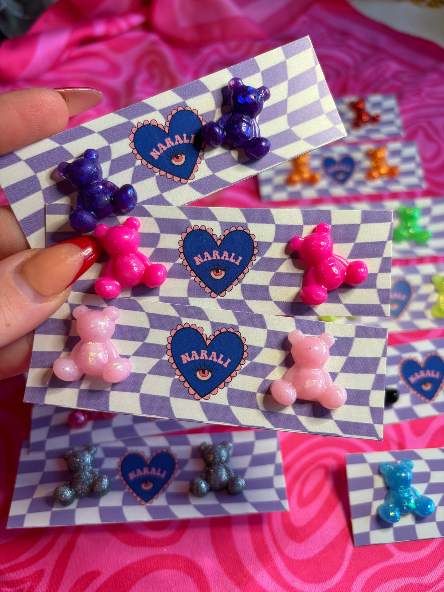 Pendientes Ositos