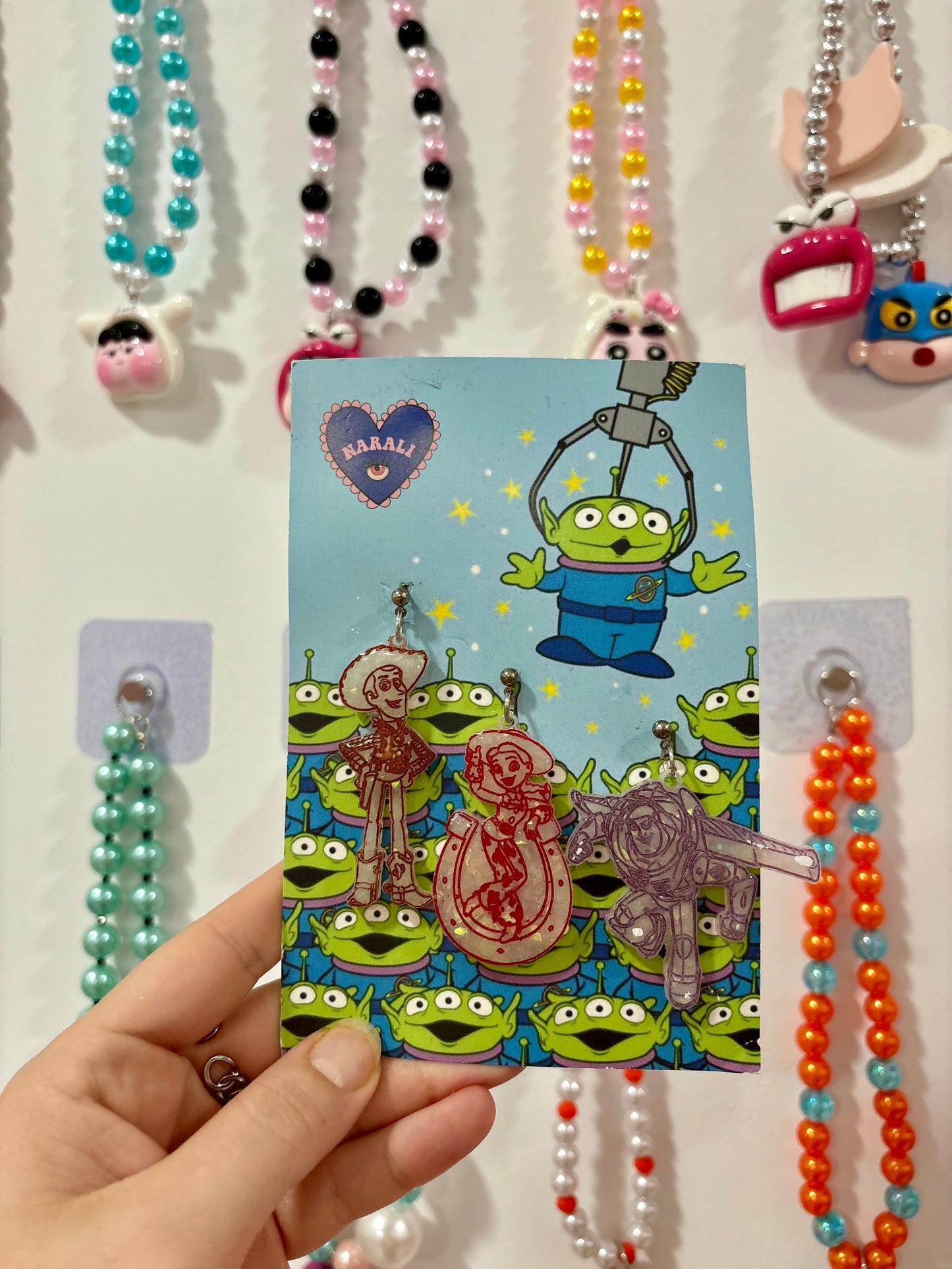 Pendientes Toy Story Clip