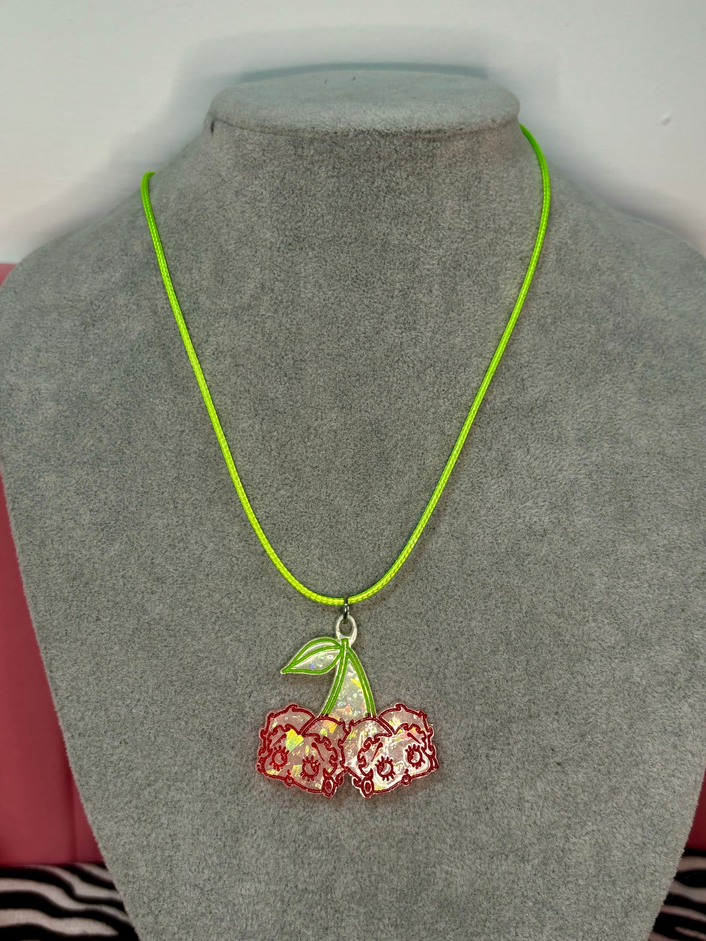 Collar Betty Boop Verde