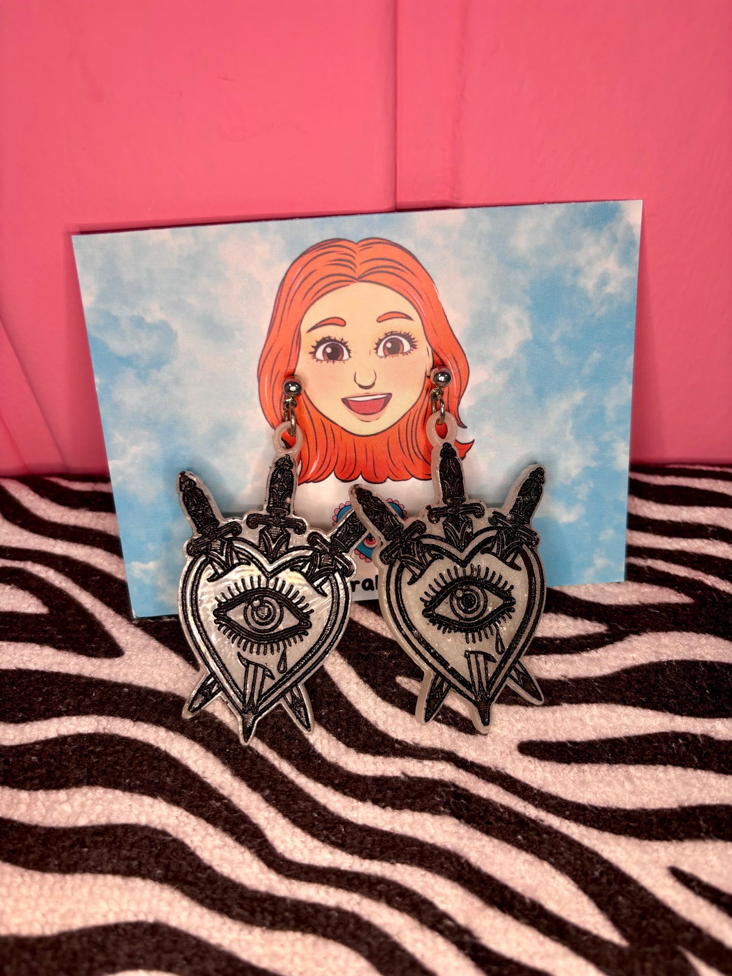 Pendientes Tarot Blancos