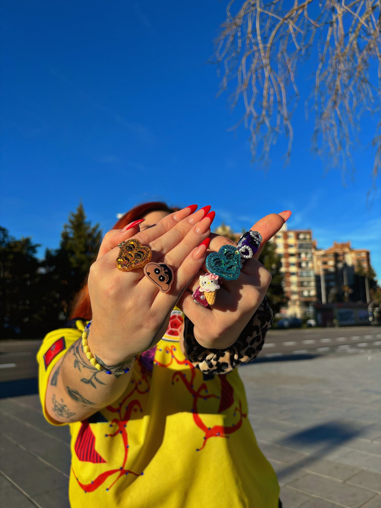 Anillos Shin Chan