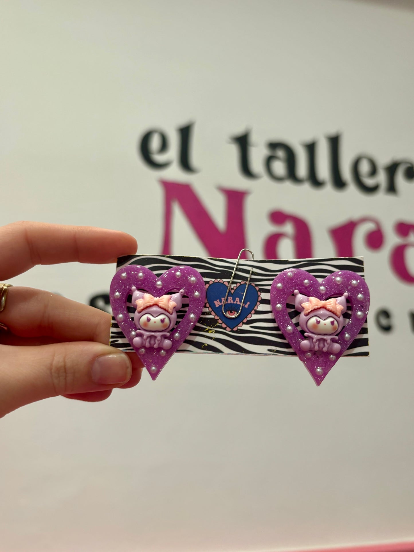 Pendientes Loving Kuromi