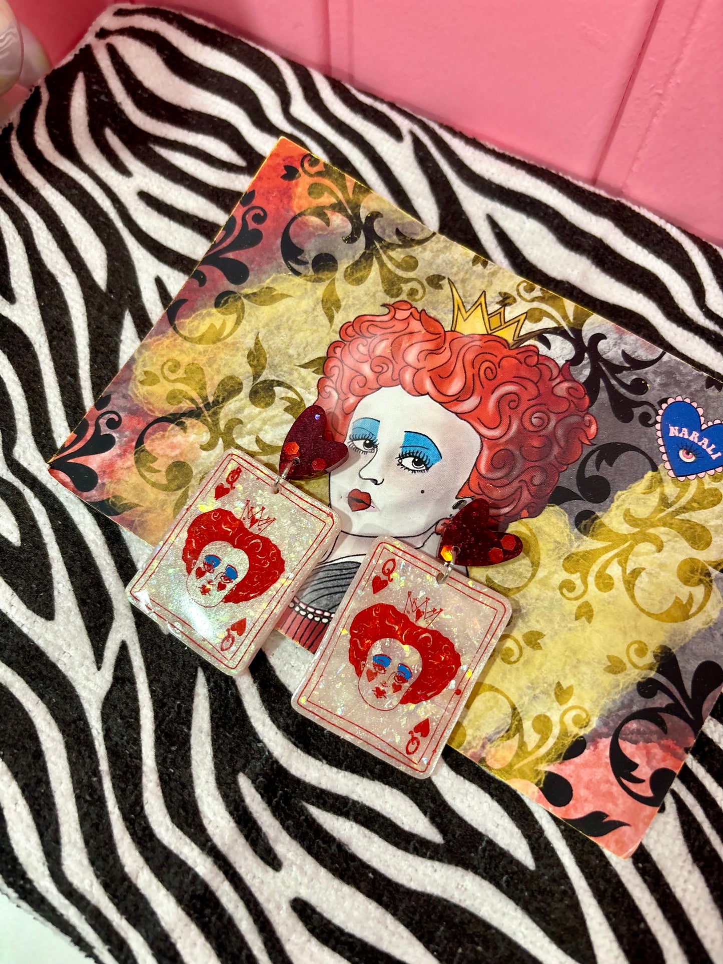 Pendientes Reina Roja