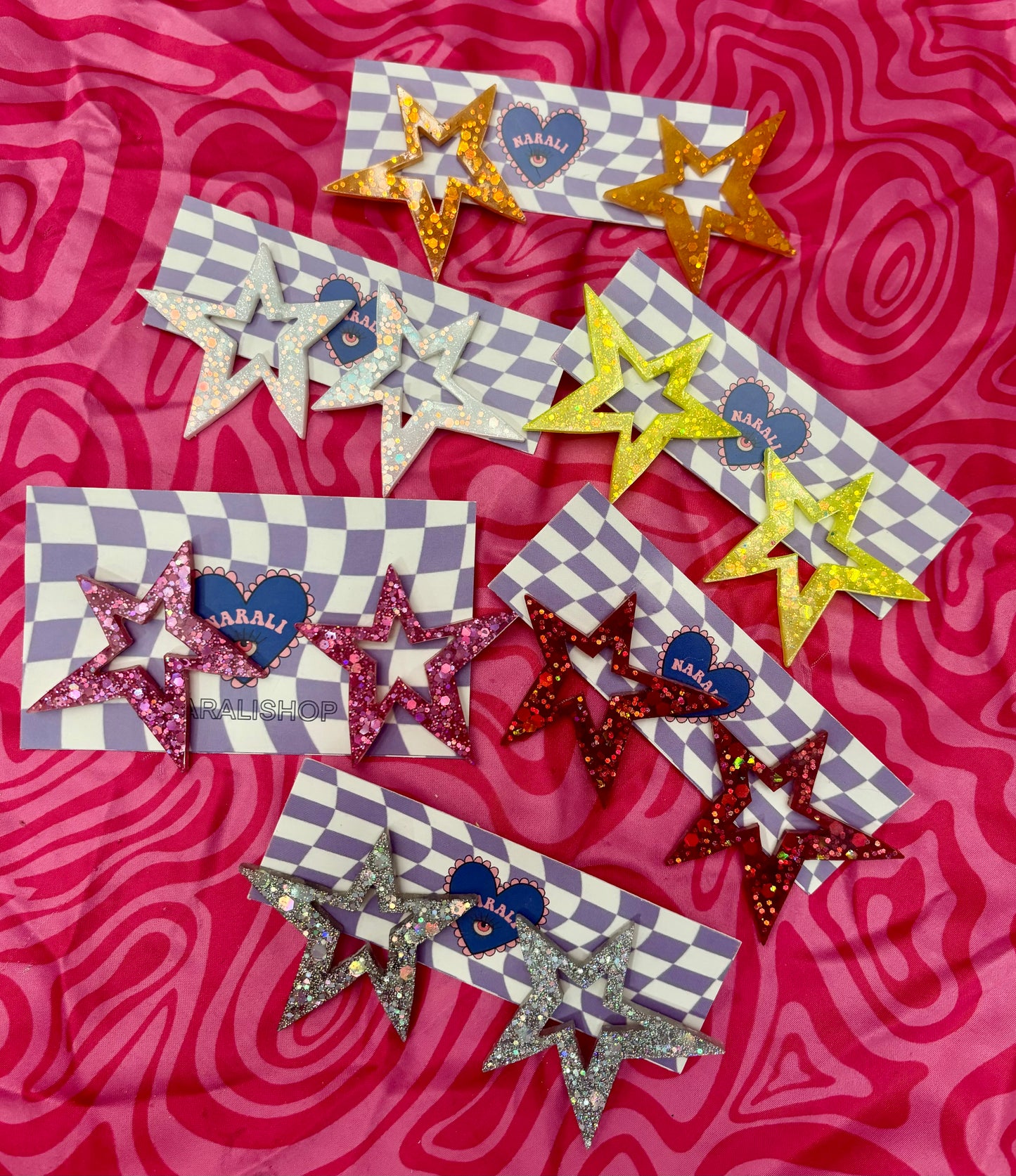 Pendientes All Stars Medianos