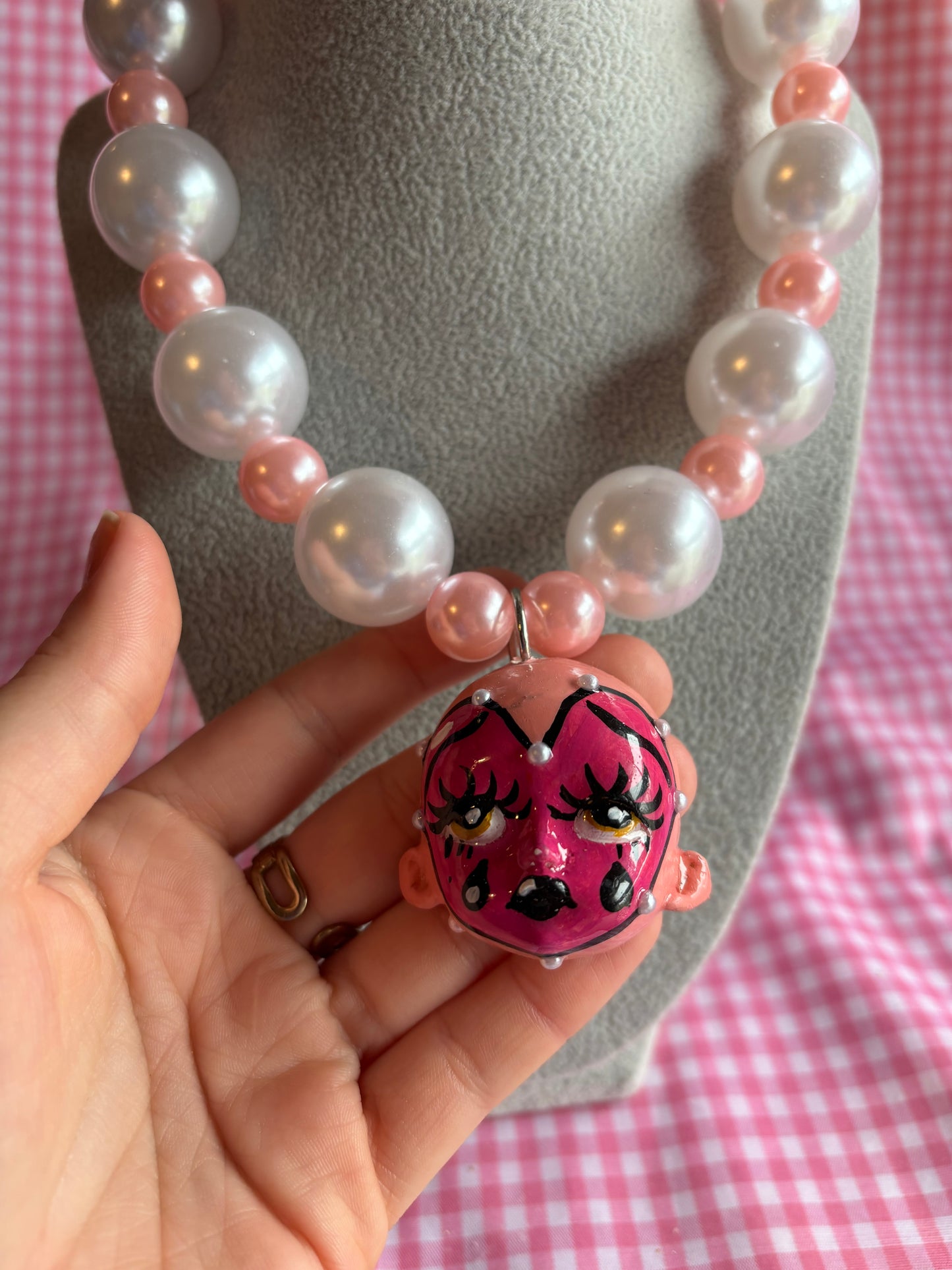 Collar PinkHeart