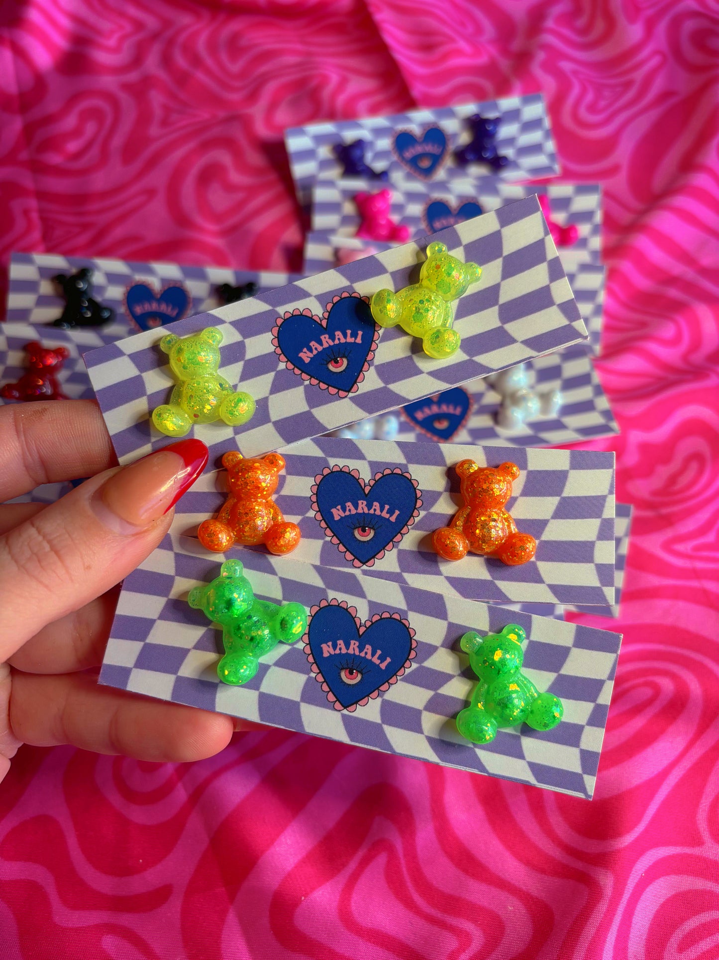Pendientes Ositos