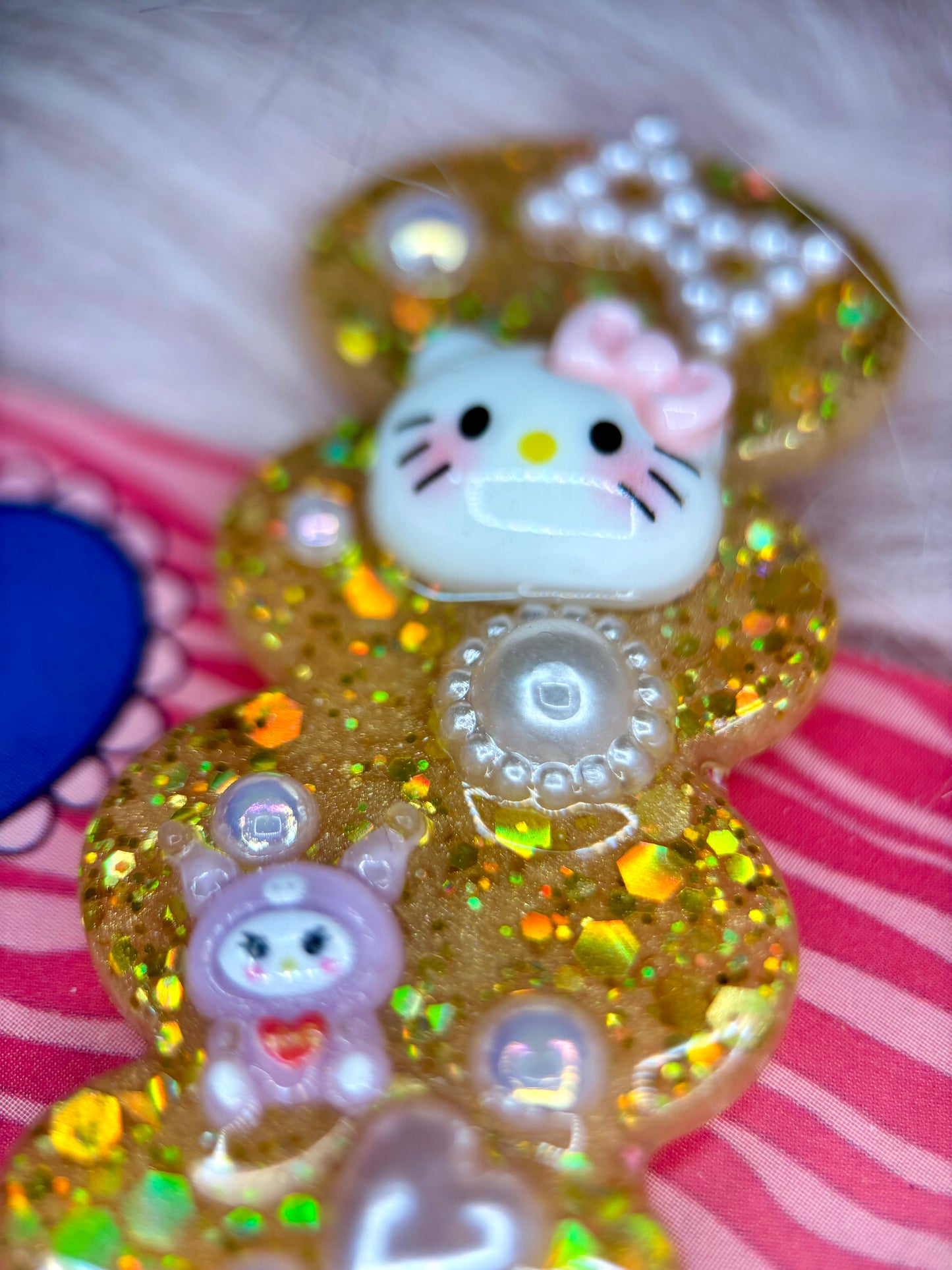 Pincitas Kitty Doradas