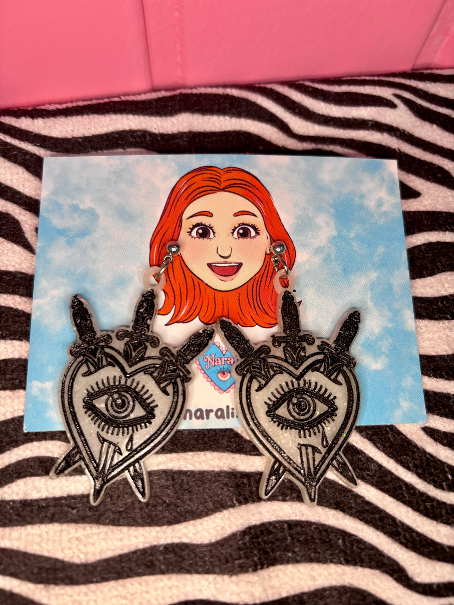 Pendientes Tarot Blancos