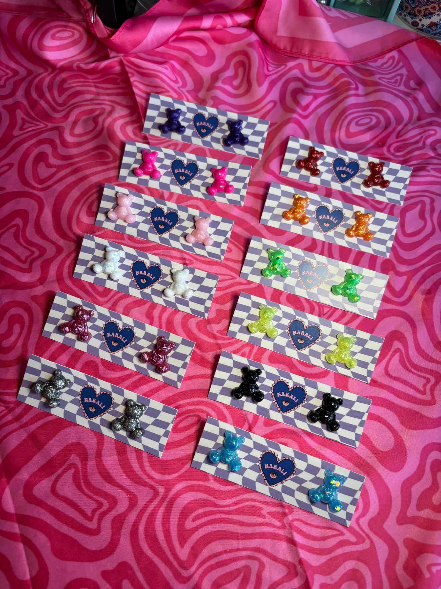 Pendientes Ositos