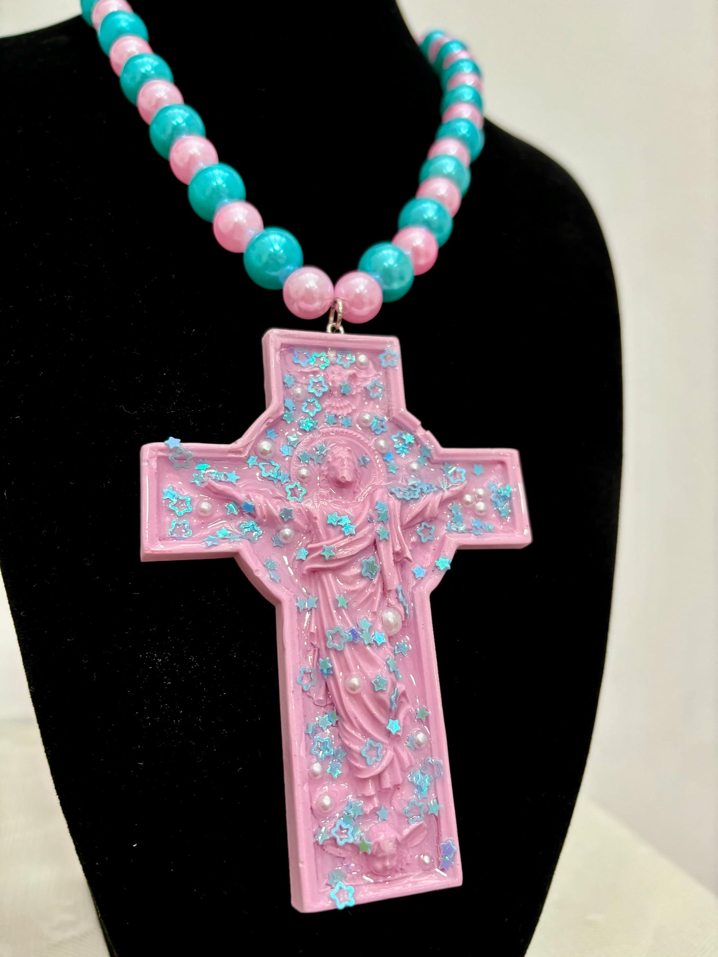 COLLAR PERLAS PARA CRISTO ROSITA