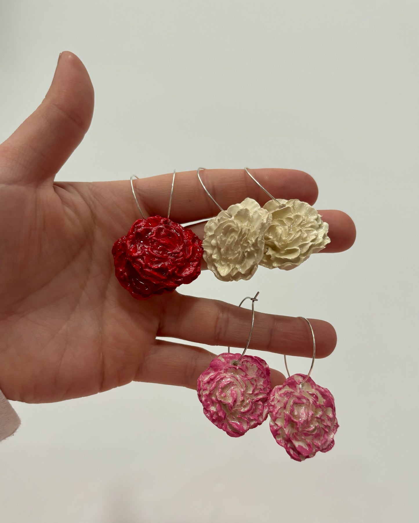 Pendientes Clavelitos