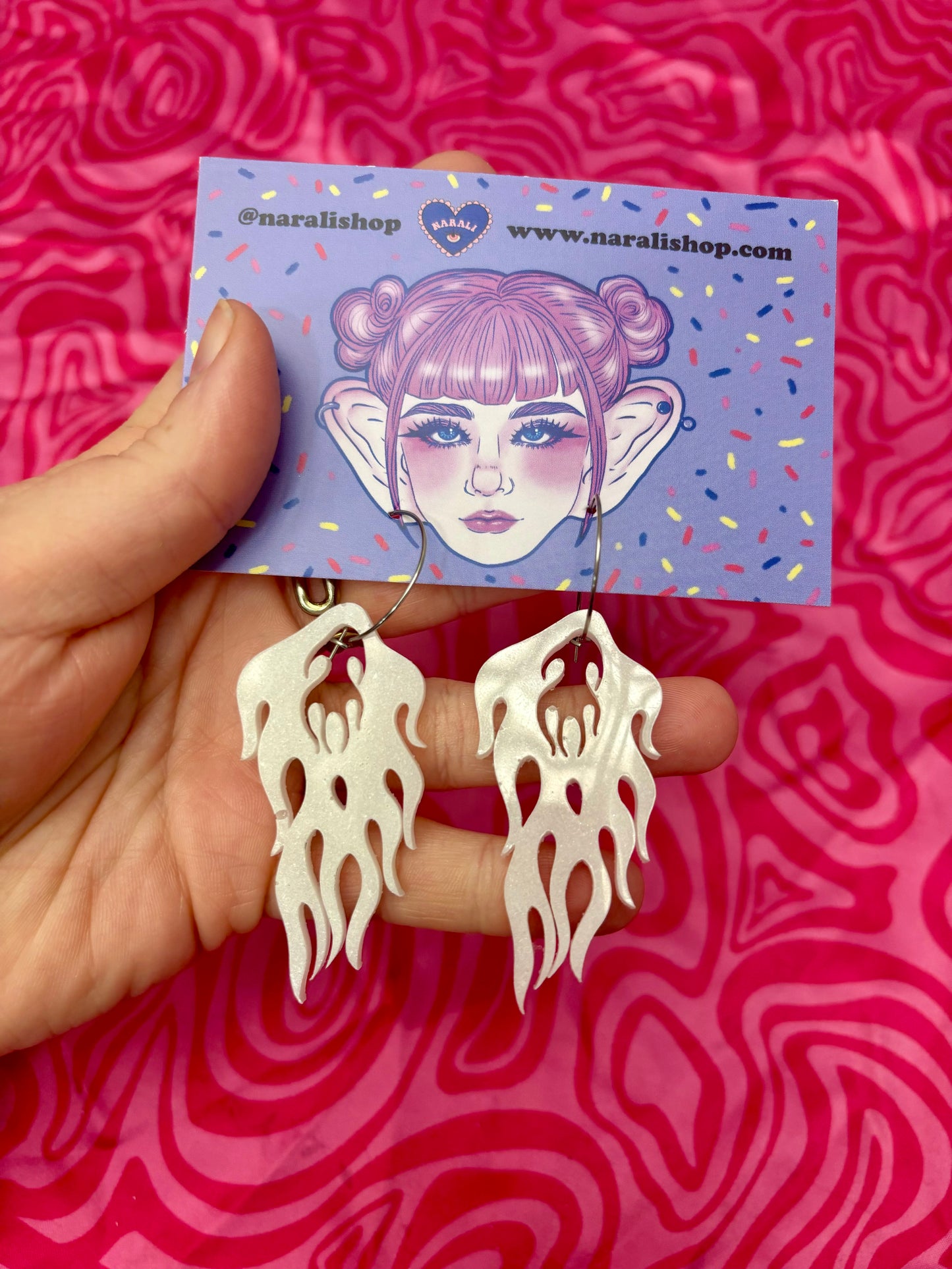 Pendientes Llamas