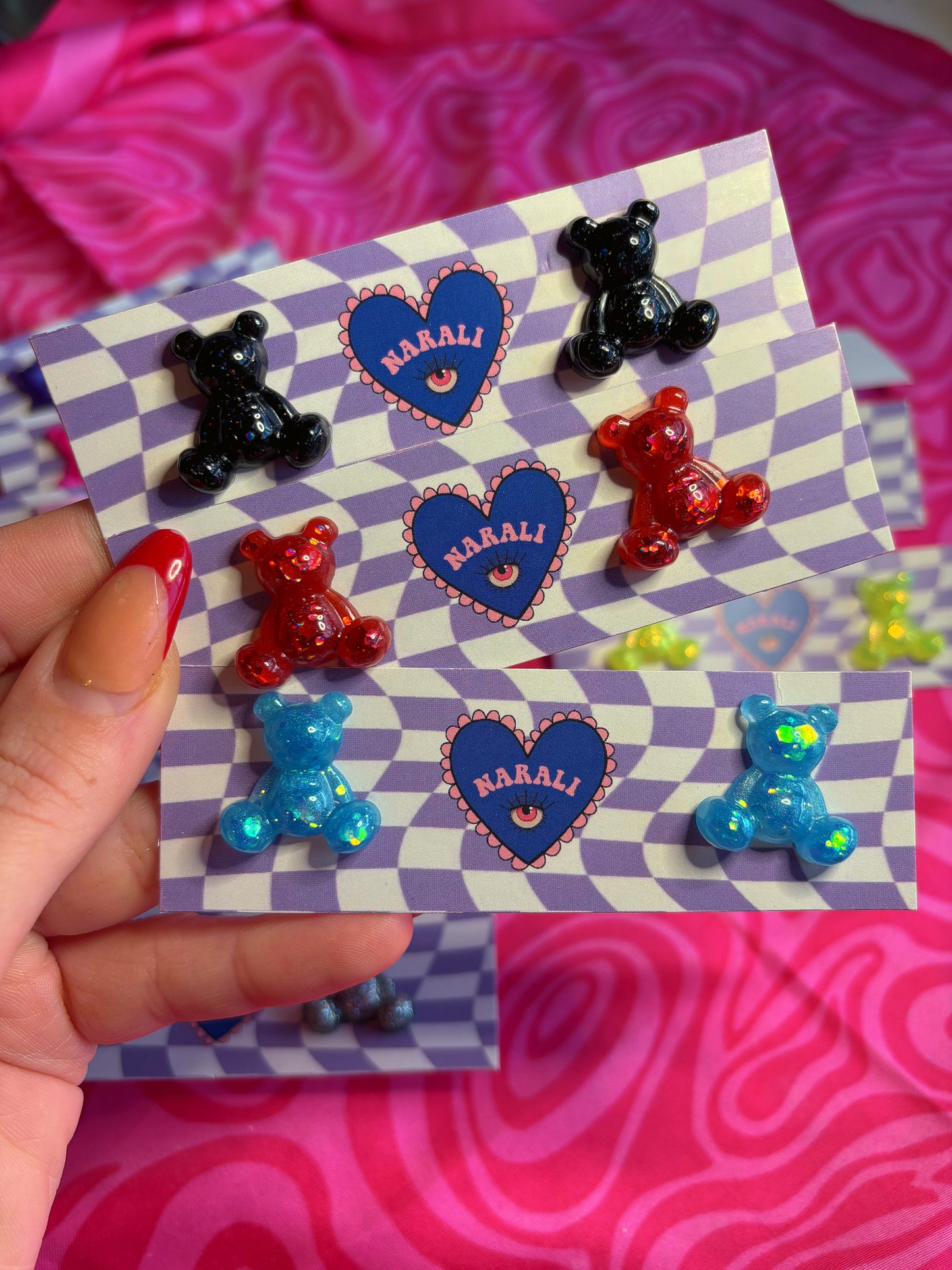 Pendientes Ositos