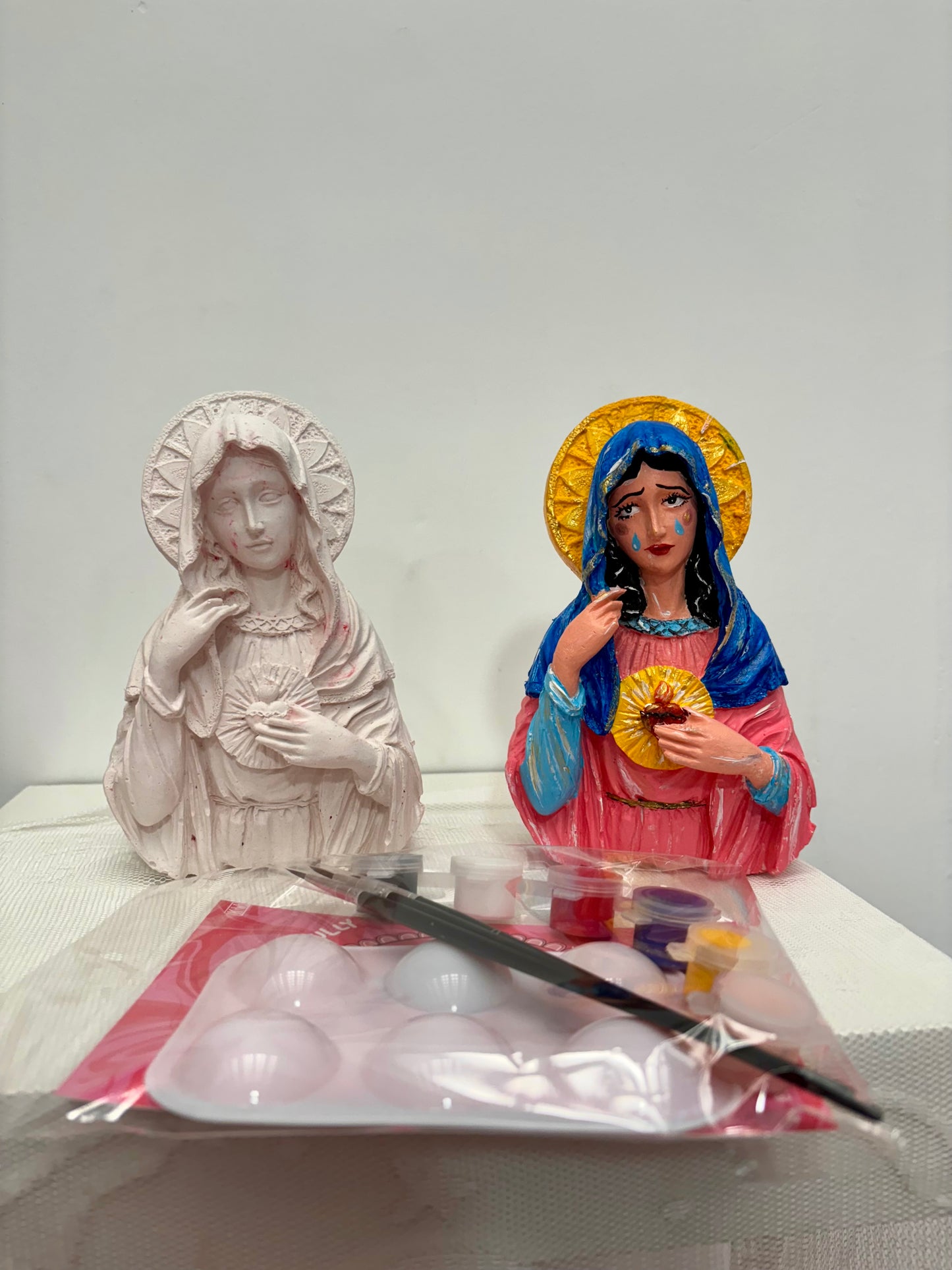 PACK PINTURA NUESTRA SEÑORA DEL SAGRADO CORAZÓN