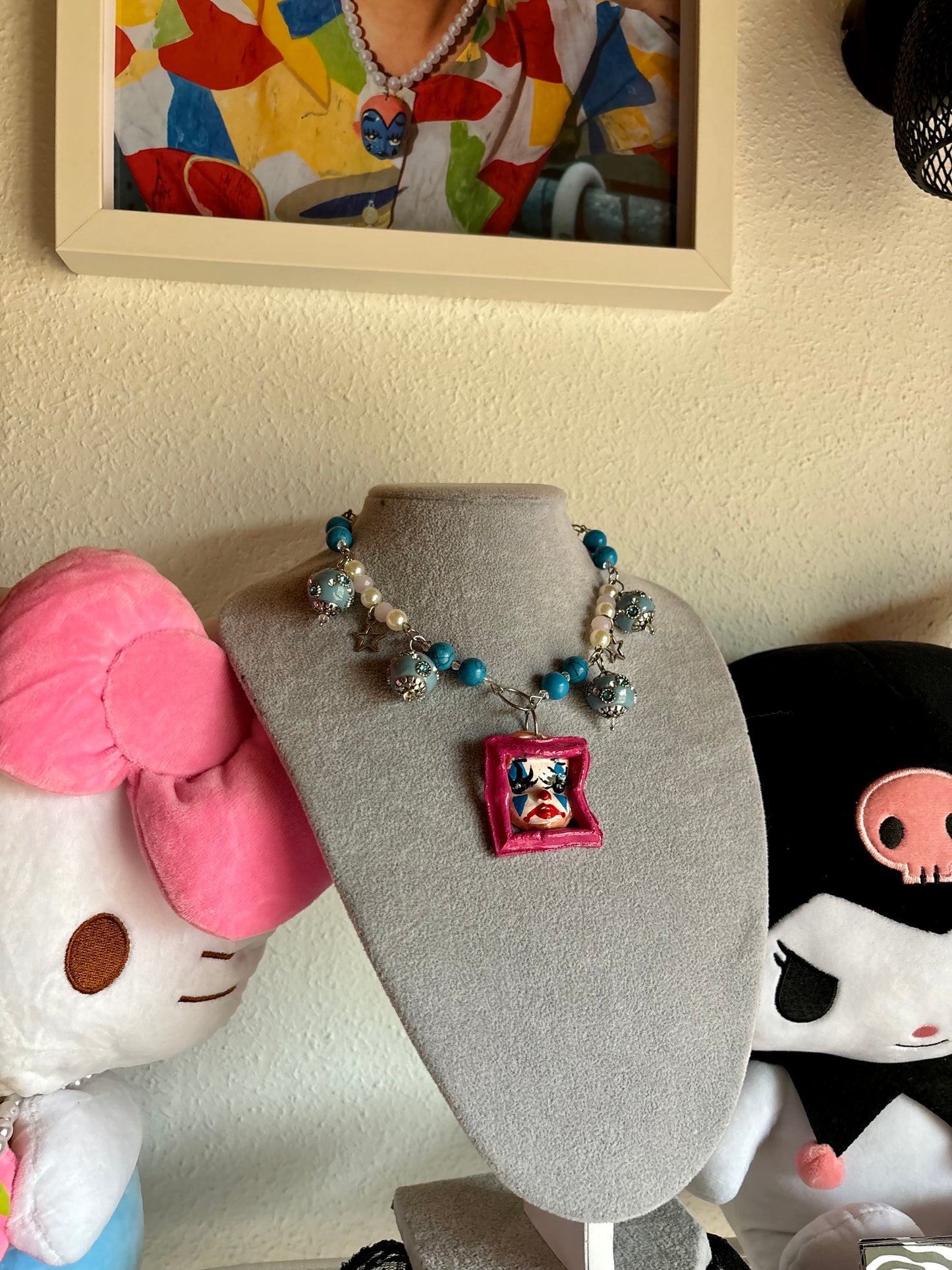 Gargantilla Clown Enmarcado