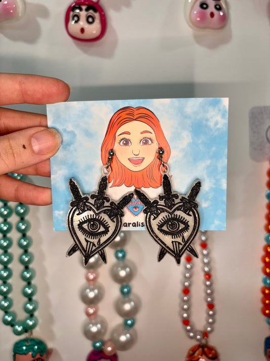 Pendientes Tarot Blancos