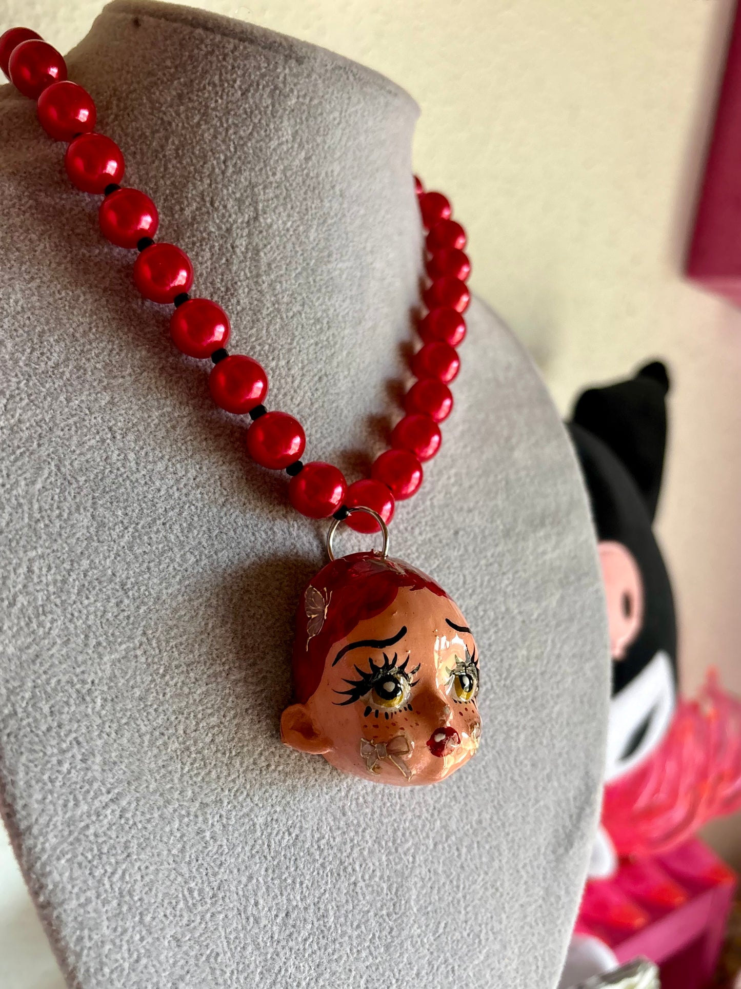 Collar Lady Hada Rojita