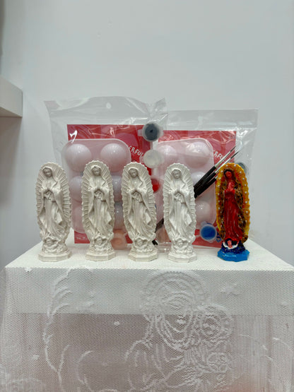 PACK PINTURA VIRGEN GUADALUPE