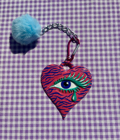Charm Kora Zebra Rosa