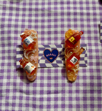 Pincitas Asiáticas Naranjas 🧡