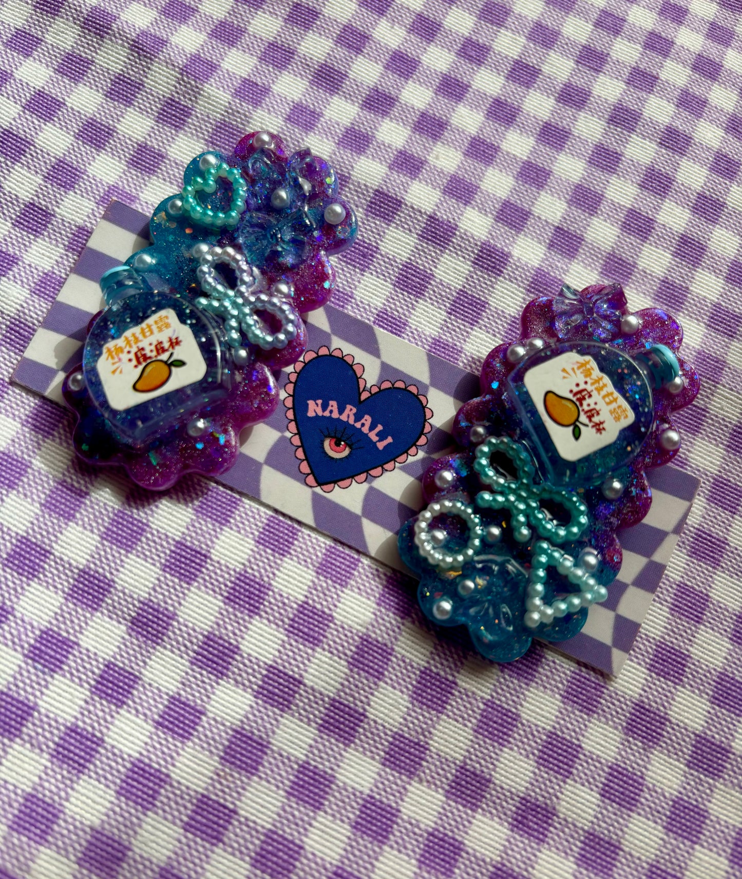 Pincitas Asiáticas Azules 💙