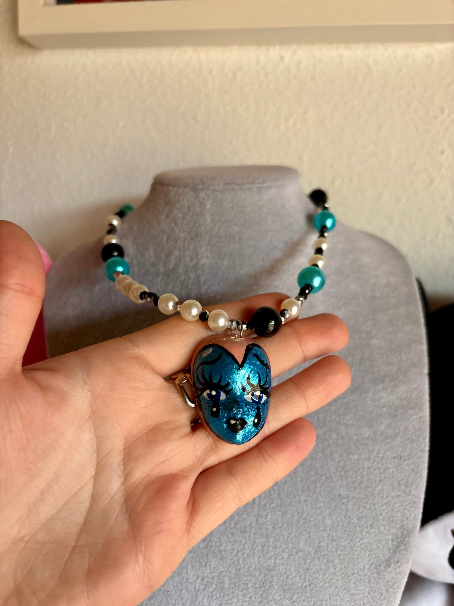 Collar Corazonada Asimétrica