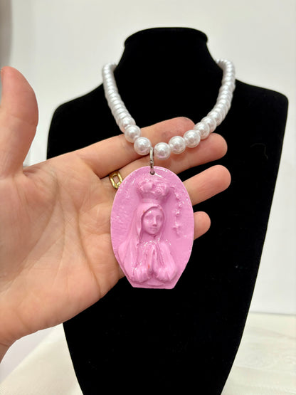 COLLAR VIRGENCITA ROSITA