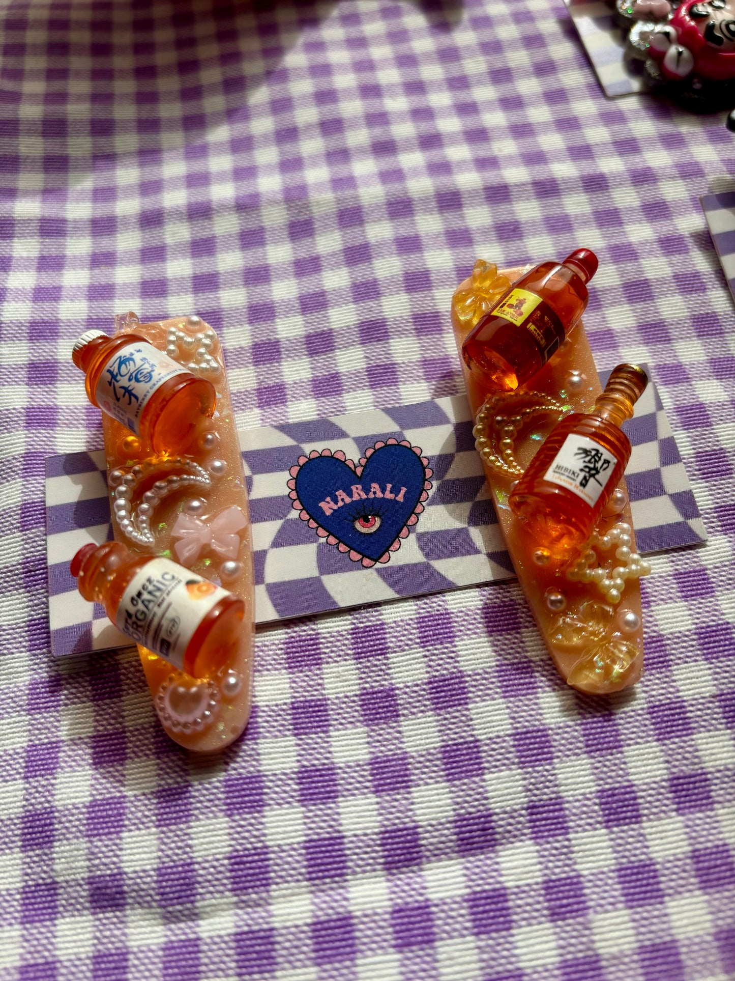 Pincitas Asiáticas Naranjas 🧡