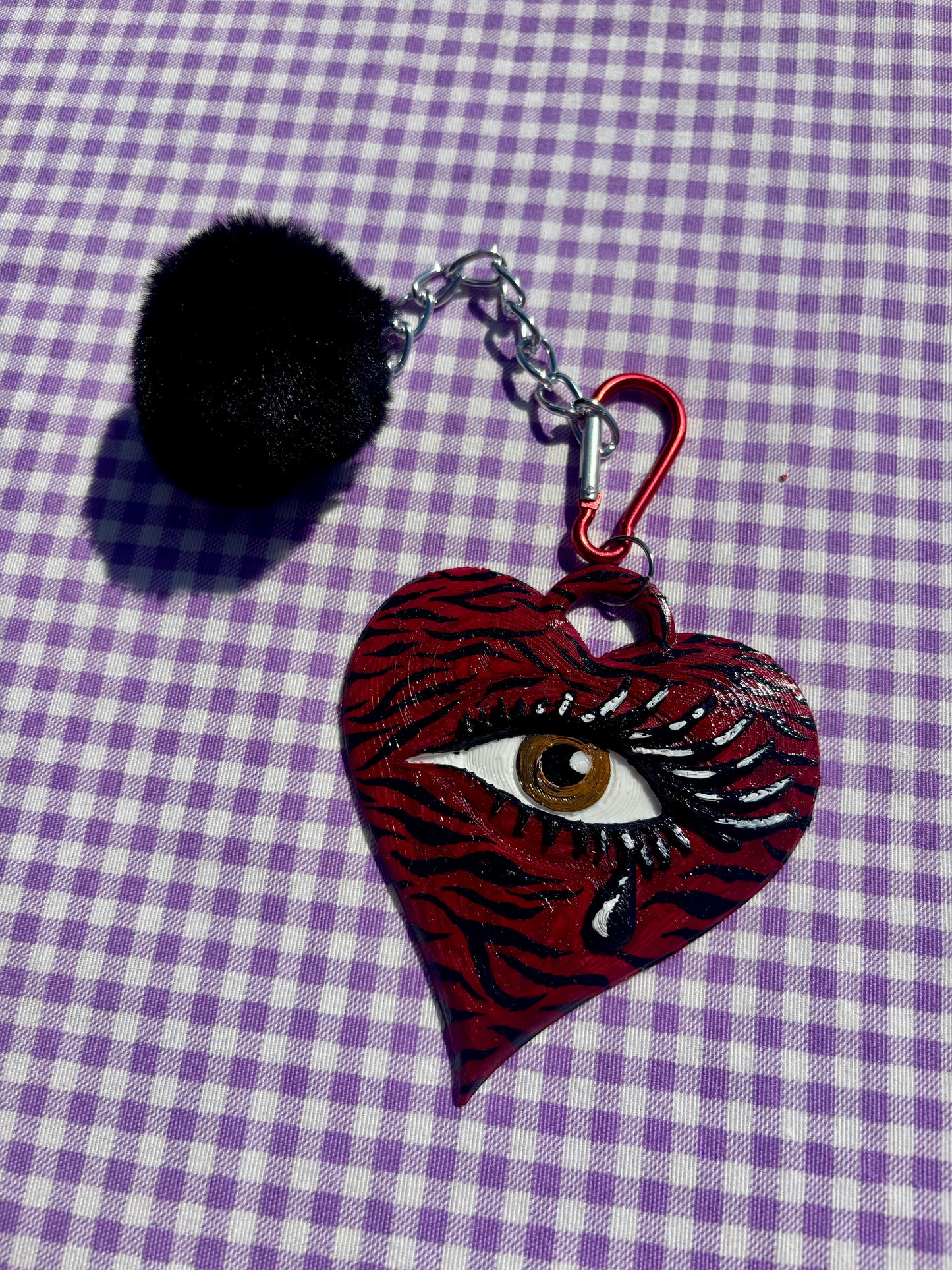 Charm Kora Zebra Rojo