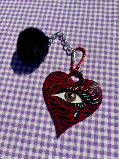 Charm Kora Zebra Rojo