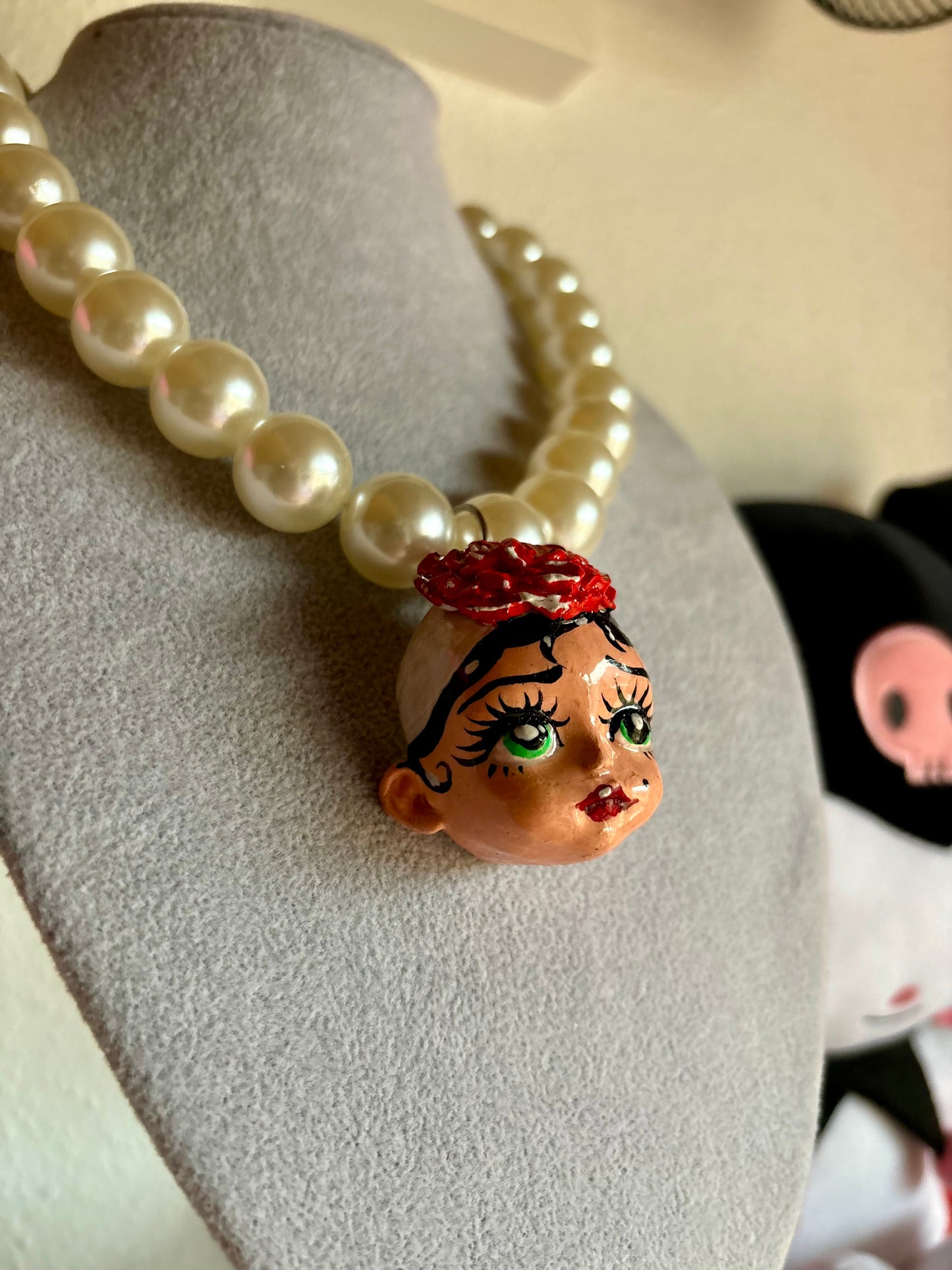 Collar Chulapita Morena