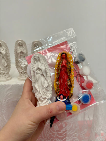 PACK PINTURA VIRGEN GUADALUPE