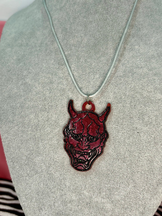 Collar Hannya Rojo